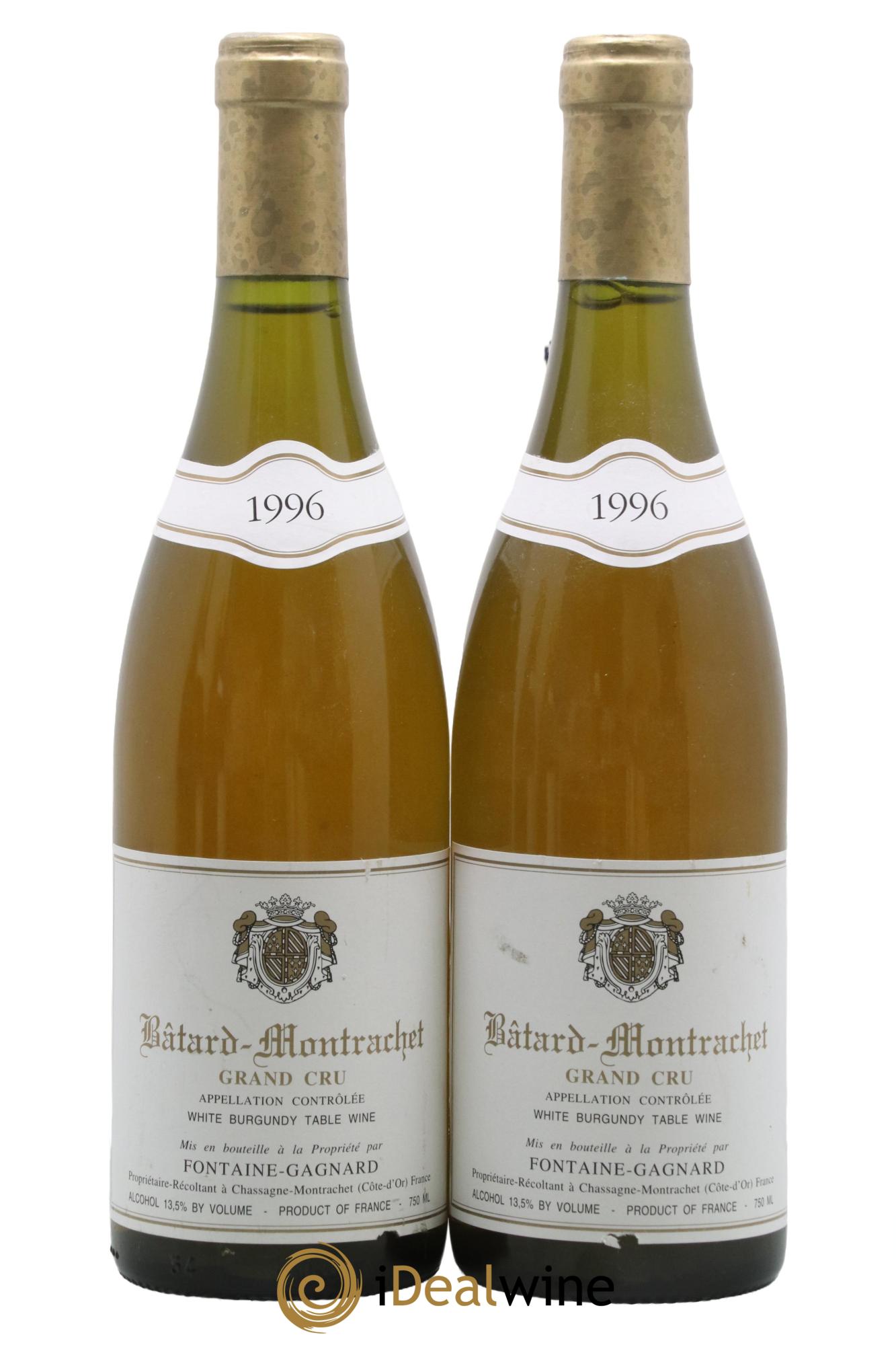 Bâtard-Montrachet Grand Cru Fontaine-Gagnard (Domaine) 1996 - Lot de 2 bouteilles - 0