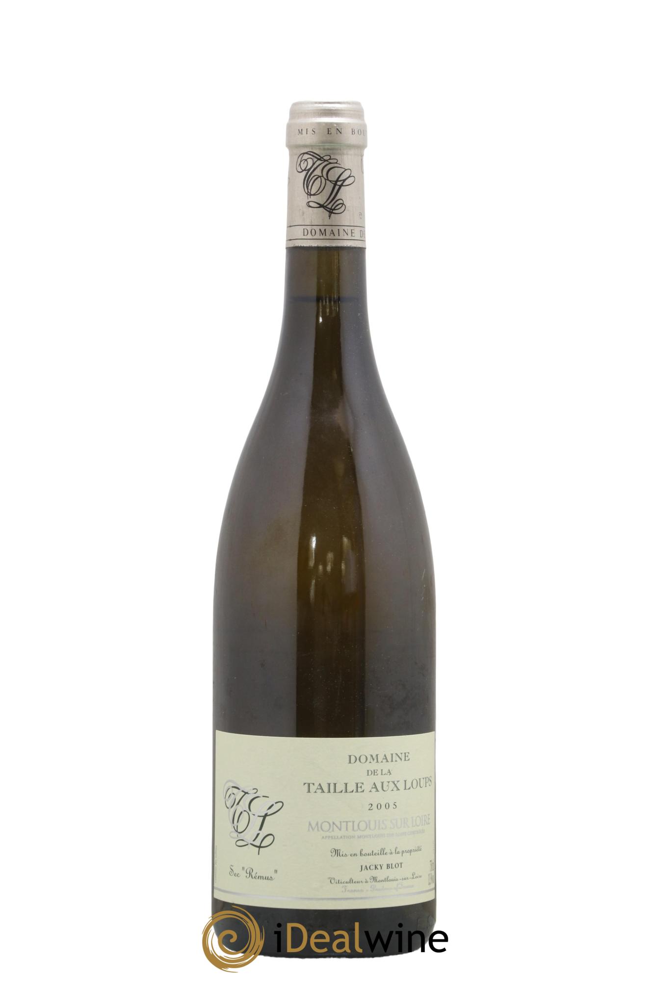 Montlouis-sur-Loire Rémus La Taille aux Loups - Jacky Blot 2005 - Lot de 1 bouteille - 0