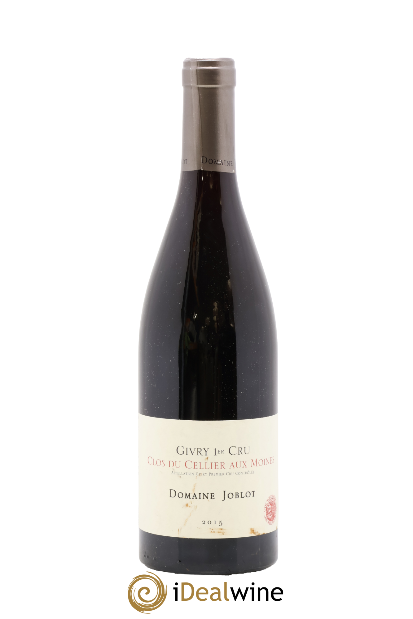 Givry 1er Cru Clos du Cellier aux Moines Joblot (Domaine) 2015 - Posten von 1 Flasche - 0
