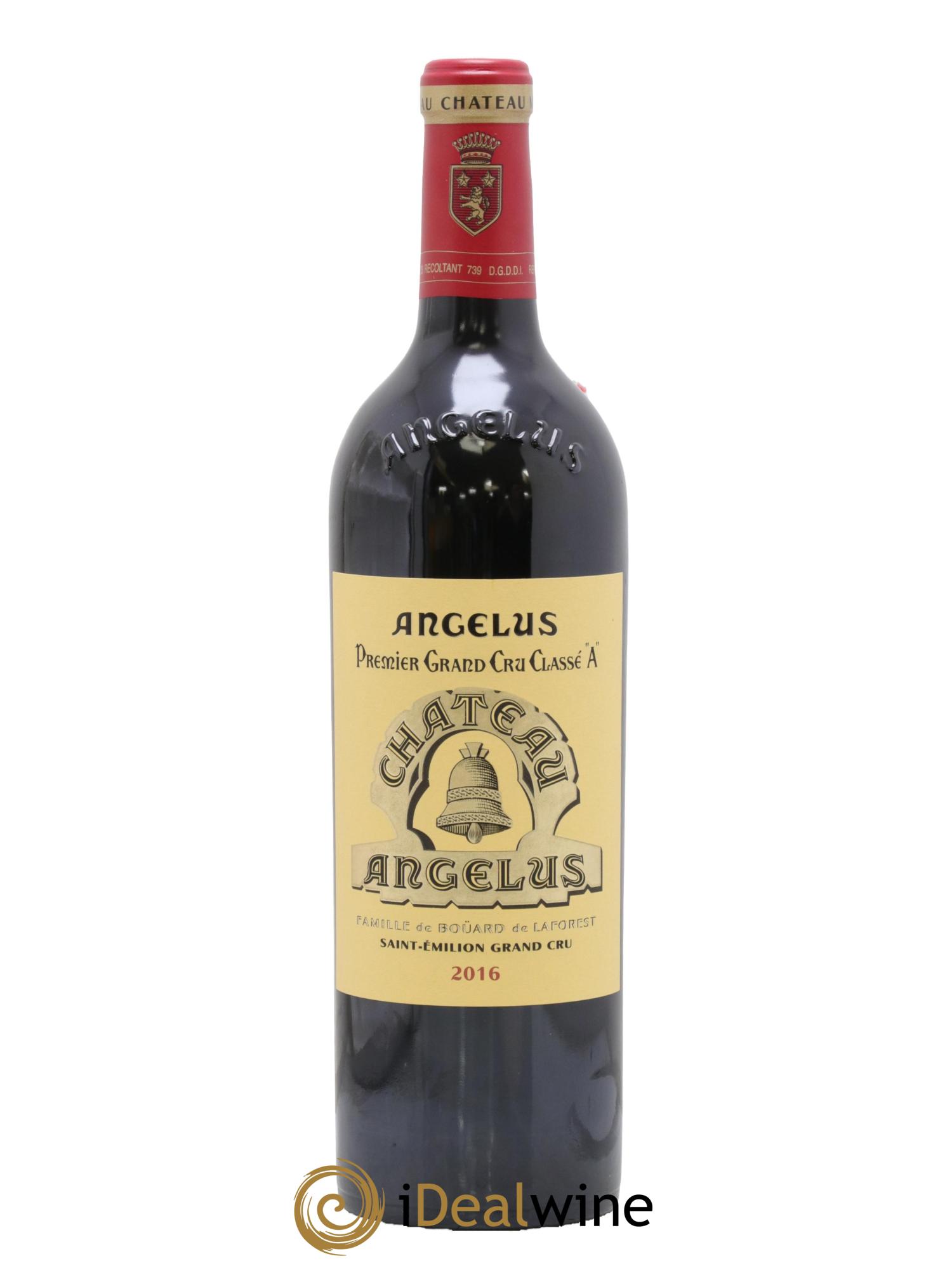 Château Angélus 1er Grand Cru Classé A 2016 - Posten von 1 Flasche - 0
