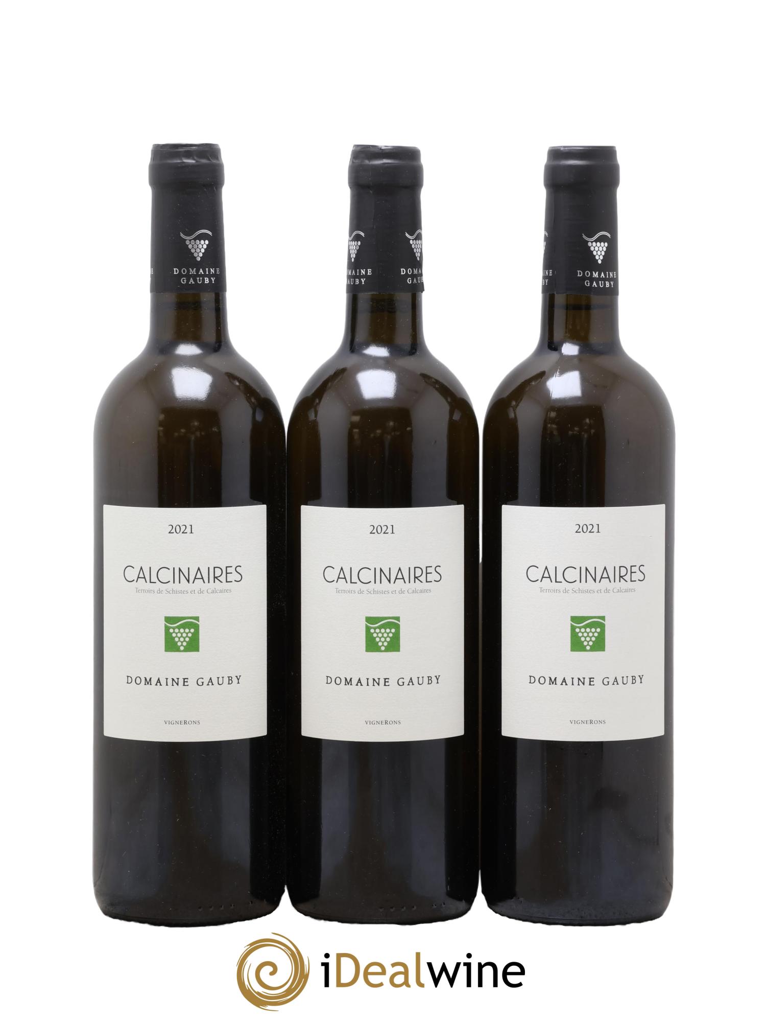 Côtes Catalanes Les Calcinaires Gauby (Domaine) 2021 - Lot de 3 bouteilles - 0