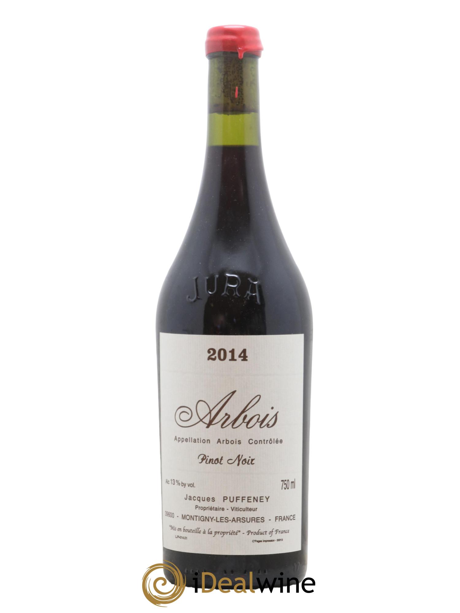 Arbois Pinot Noir Jacques Puffeney 2014 - Lotto di 1 bottiglia - 0