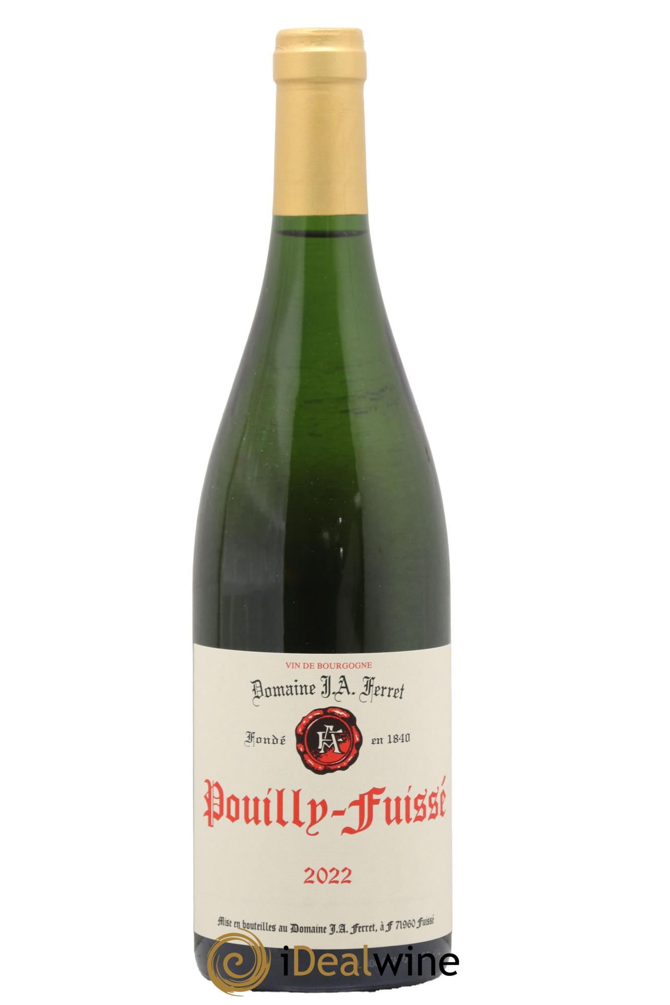 Pouilly-Fuissé J.A. Ferret (Domaine) 2022 - Lot de 1 bouteille - 0
