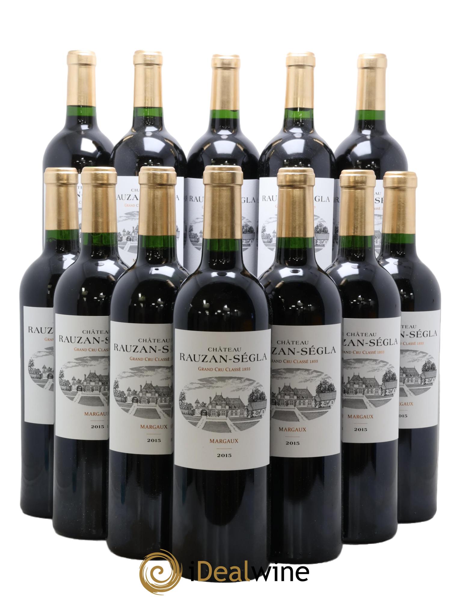 Château Rauzan Ségla Grand Cru Classé 2015 - Lot of 12 bottles - 0