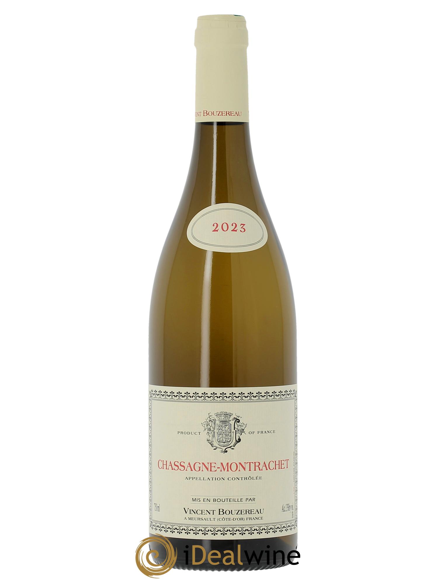 Chassagne-Montrachet Vincent Bouzereau (Domaine)  2023 - Posten von 1 Flasche - 0