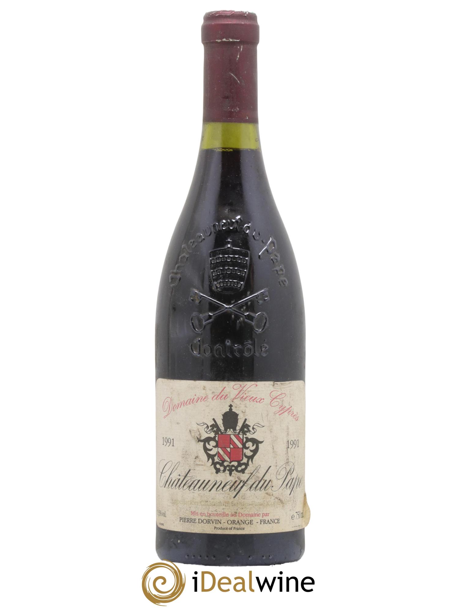 Châteauneuf-du-Pape Domaine du Vieux Cypres 1991 - Lot de 1 bouteille - 0