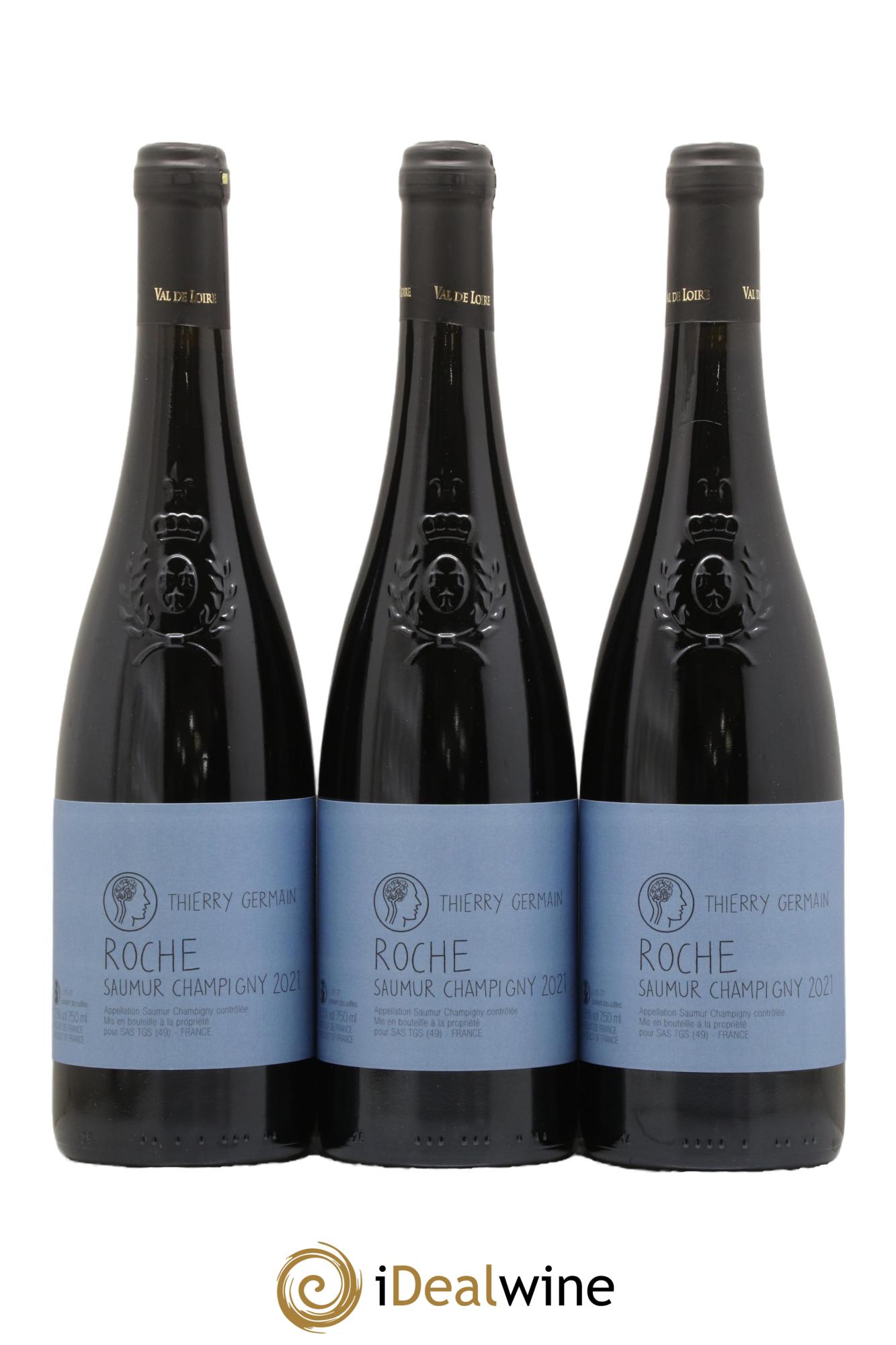 Saumur-Champigny Les Roches Domaine des Roches Neuves - Thierry Germain 2021 - Lotto di 3 bottiglie - 0