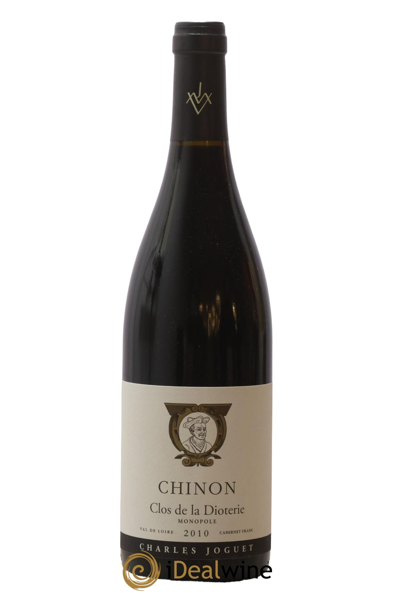 Chinon Clos de La Dioterie Charles Joguet 2010 - Posten von 1 Flasche - 0