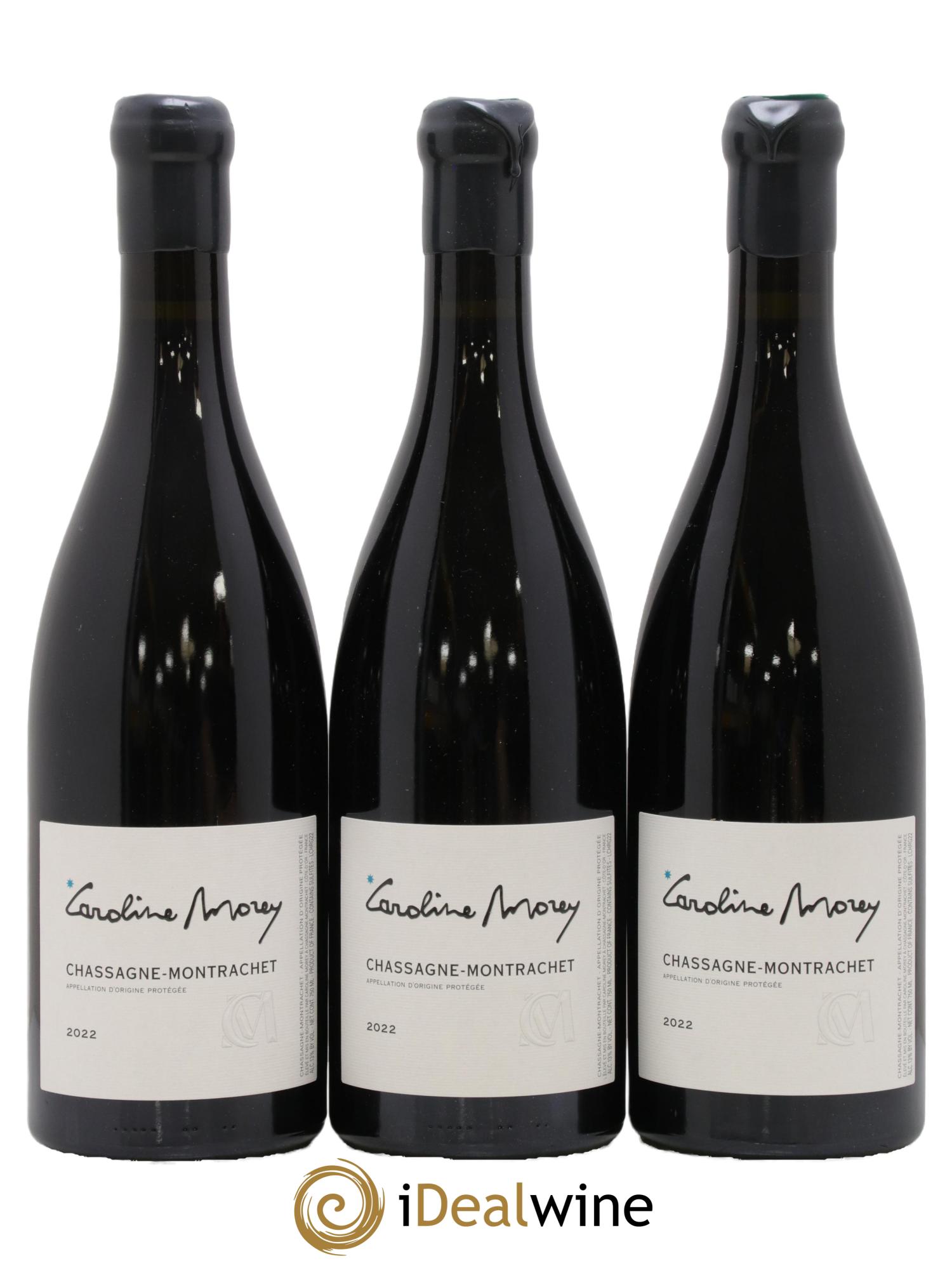 Chassagne-Montrachet Caroline Morey 2022 - Lot de 3 bouteilles - 0