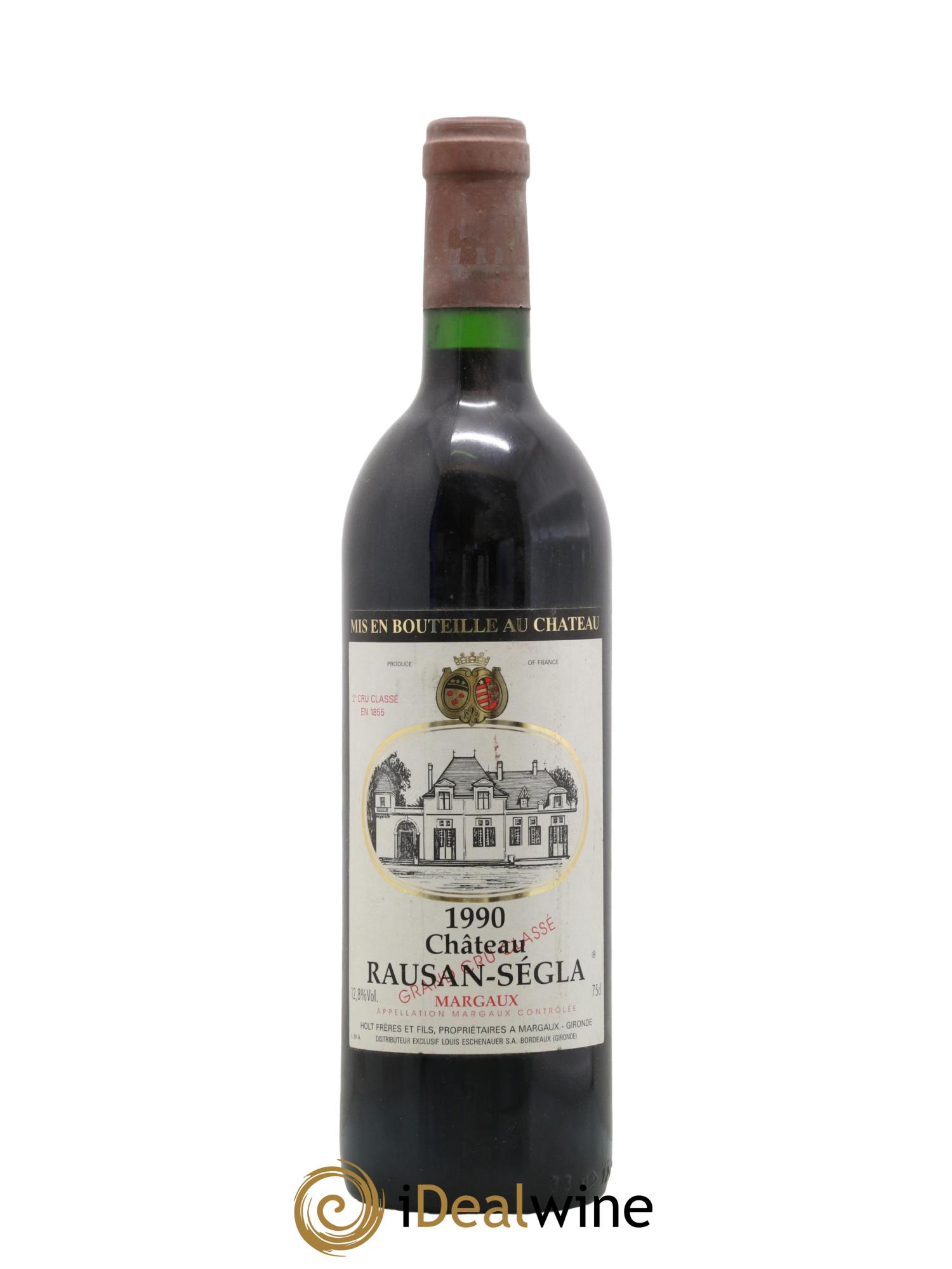 Château Rauzan Ségla Grand Cru Classé 1990 - Posten von 1 Flasche - 0