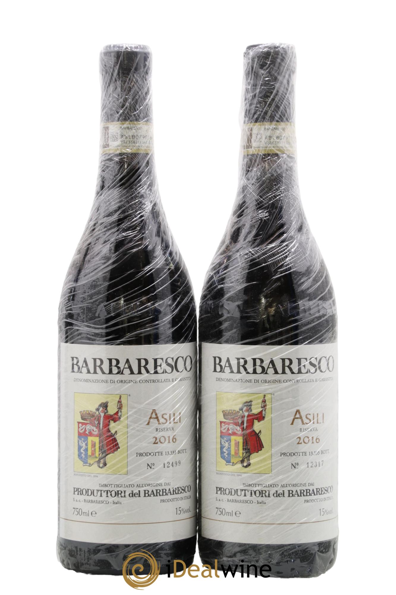 Barbaresco DOCG Asili Produttori del Barbaresco 2016 - Lot of 2 bottles - 0