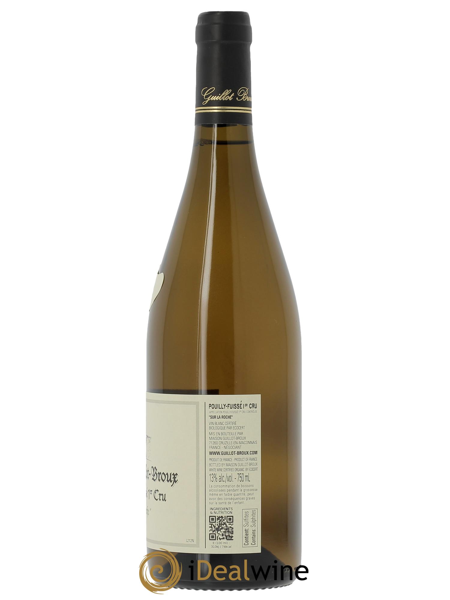 Pouilly-Fuissé 1er Cru La Roche Guillot-Broux (Maison)  2022 - Lotto di 1 bottiglia - 1