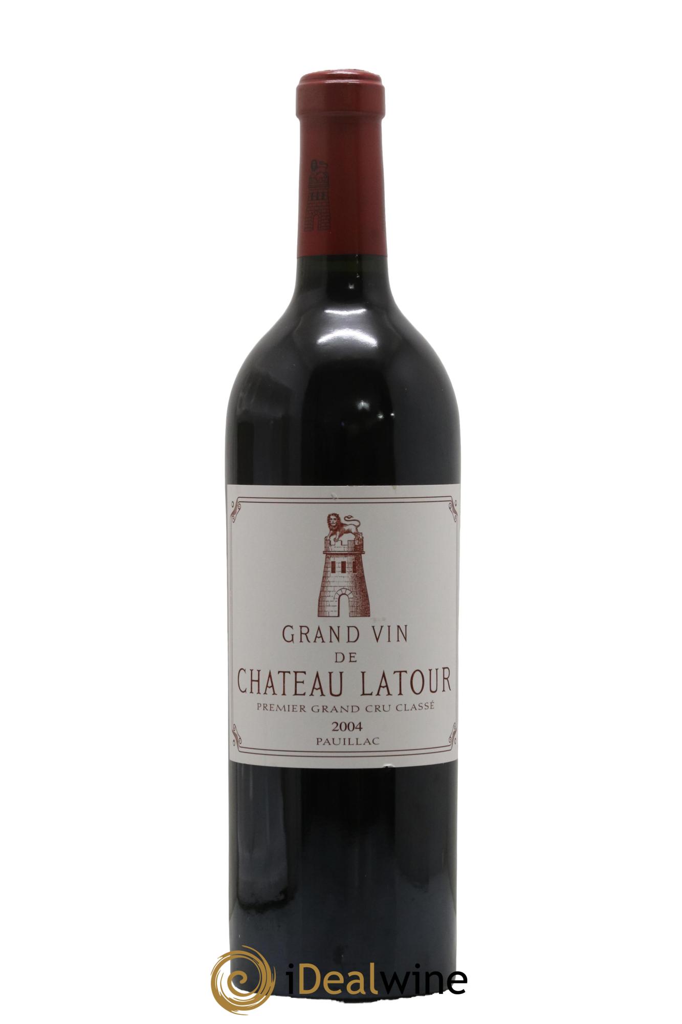 Château Latour 1er Grand Cru Classé 2004 - Lot de 1 bouteille - 0