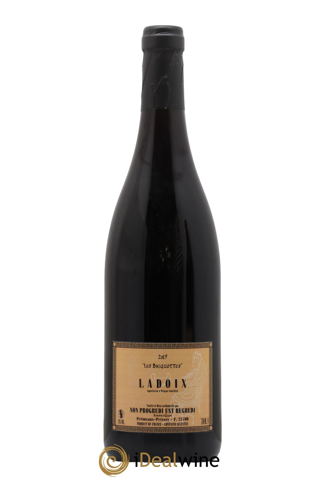 Ladoix Les Briquottes Antonio Quari 2019 - Lot de 1 bouteille - 1