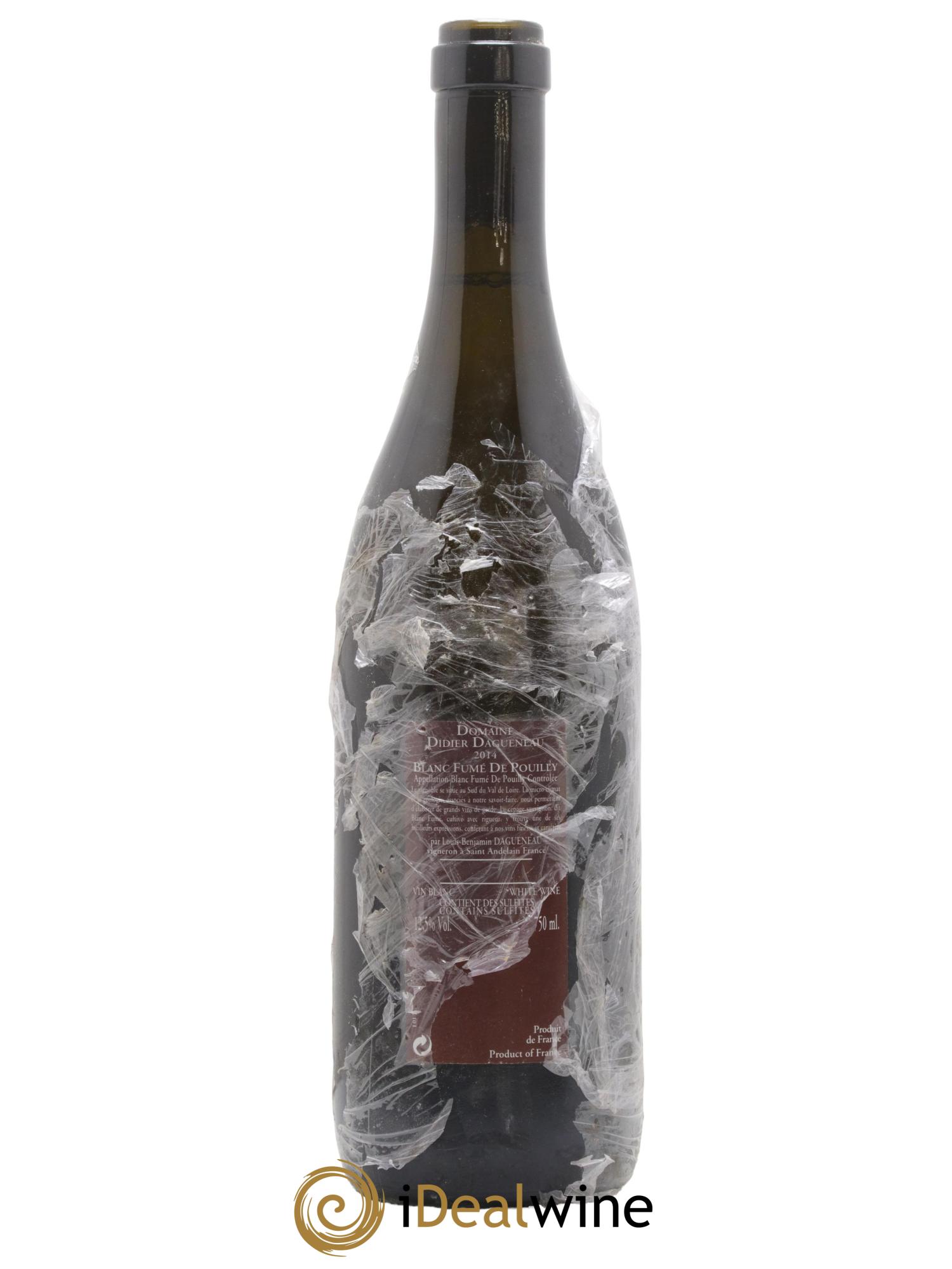 Vin de France (anciennement Pouilly-Fumé) Pur Sang Dagueneau (Domaine Didier - Louis-Benjamin) 2014 - Lot de 1 bouteille - 1