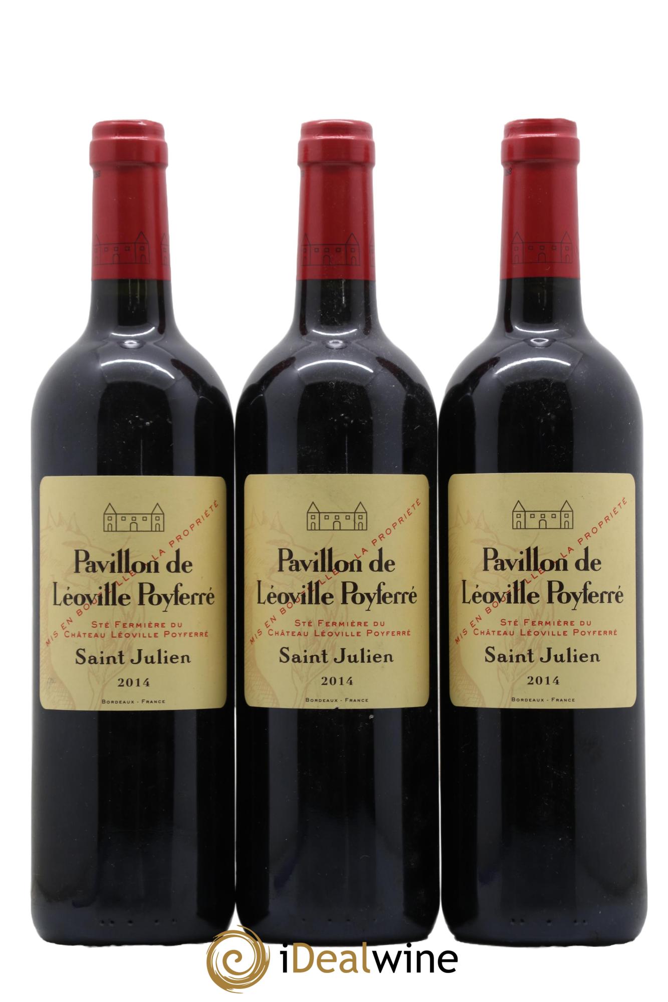 Pavillon de Poyferré Second Vin 2014 - Lot de 3 bouteilles - 0