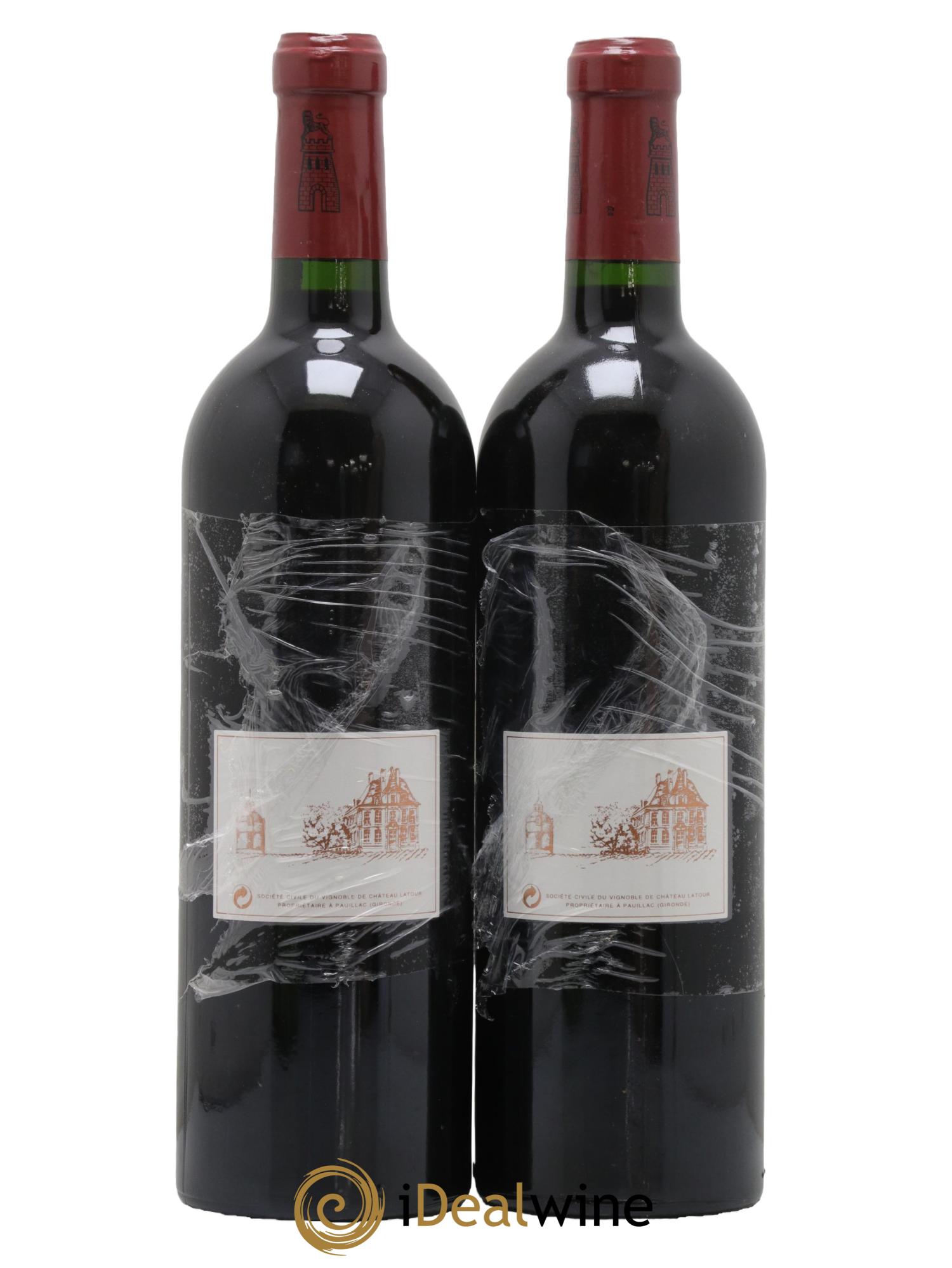 Château Latour 1er Grand Cru Classé 1998 - Lot de 2 bouteilles - 1