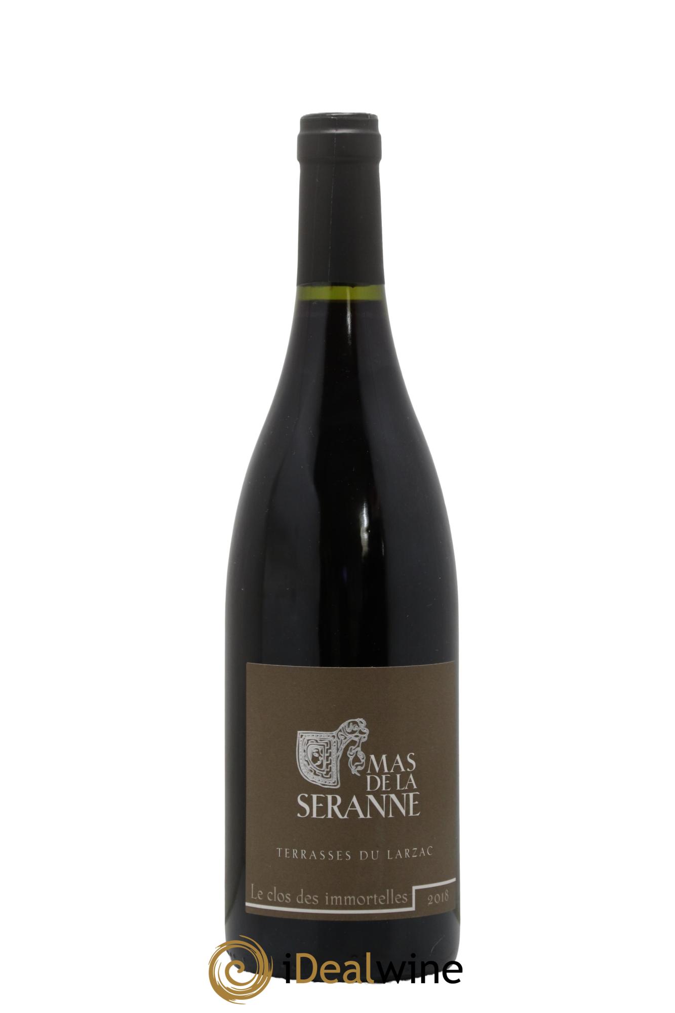 Terrasses du Larzac Le Clos des Immortelles Mas de la Seranne 2018 - Lot de 1 bouteille - 0
