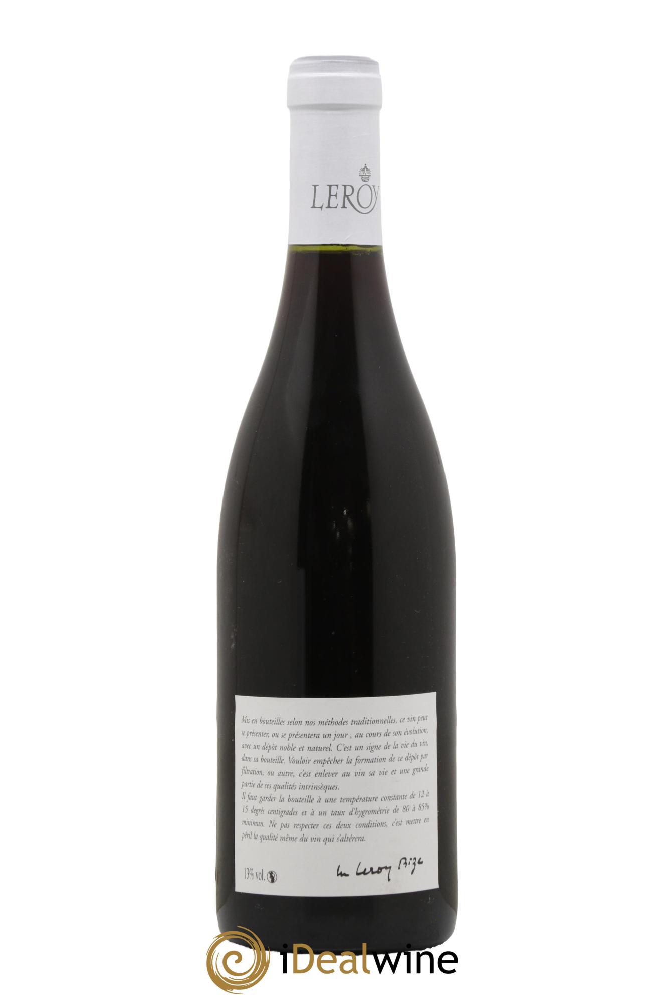 Volnay Leroy SA 2003 - Lot de 1 bouteille - 1