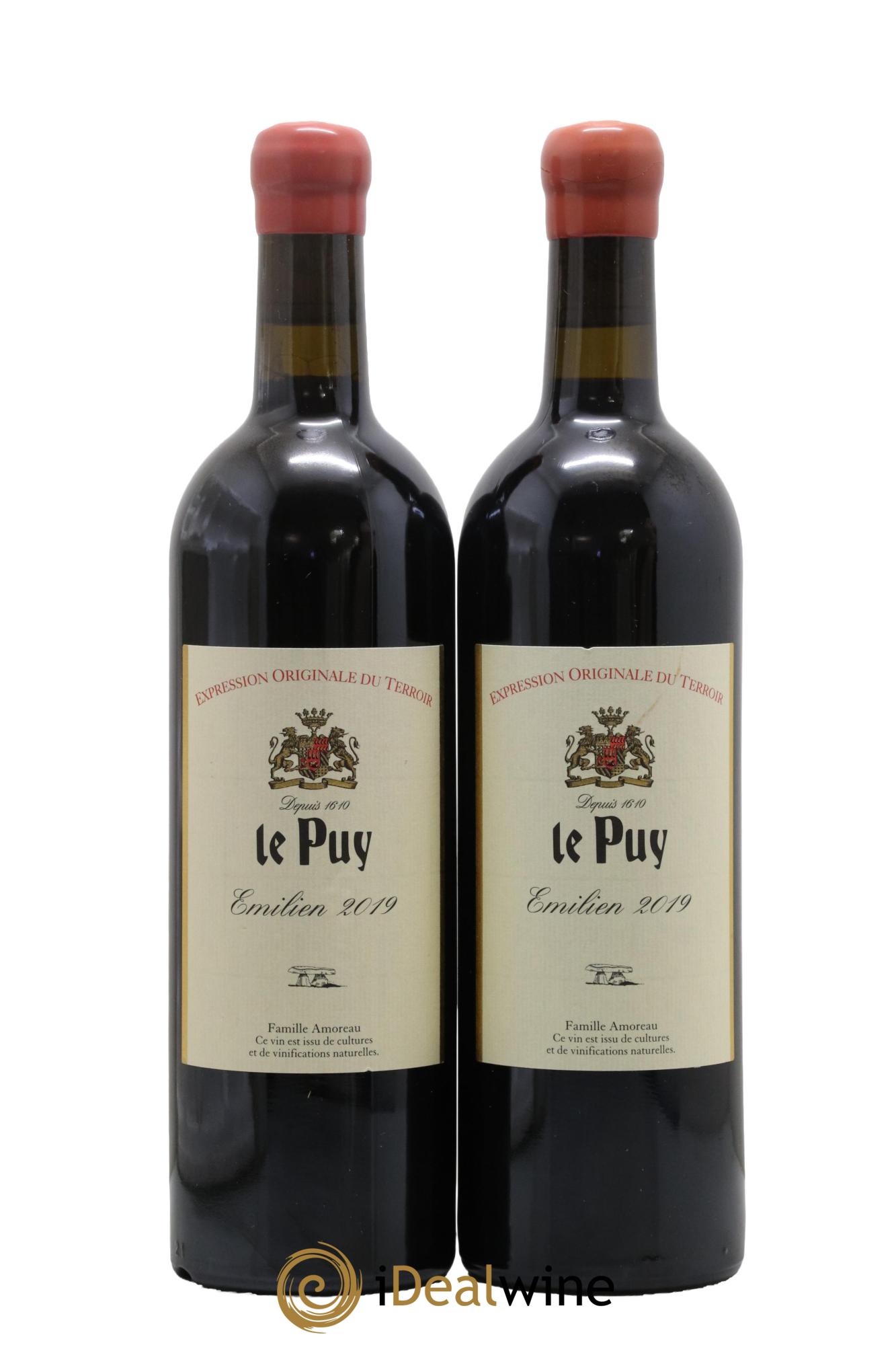 Le Puy - Cuvée Emilien 2019 - Lot of 2 bottles - 0
