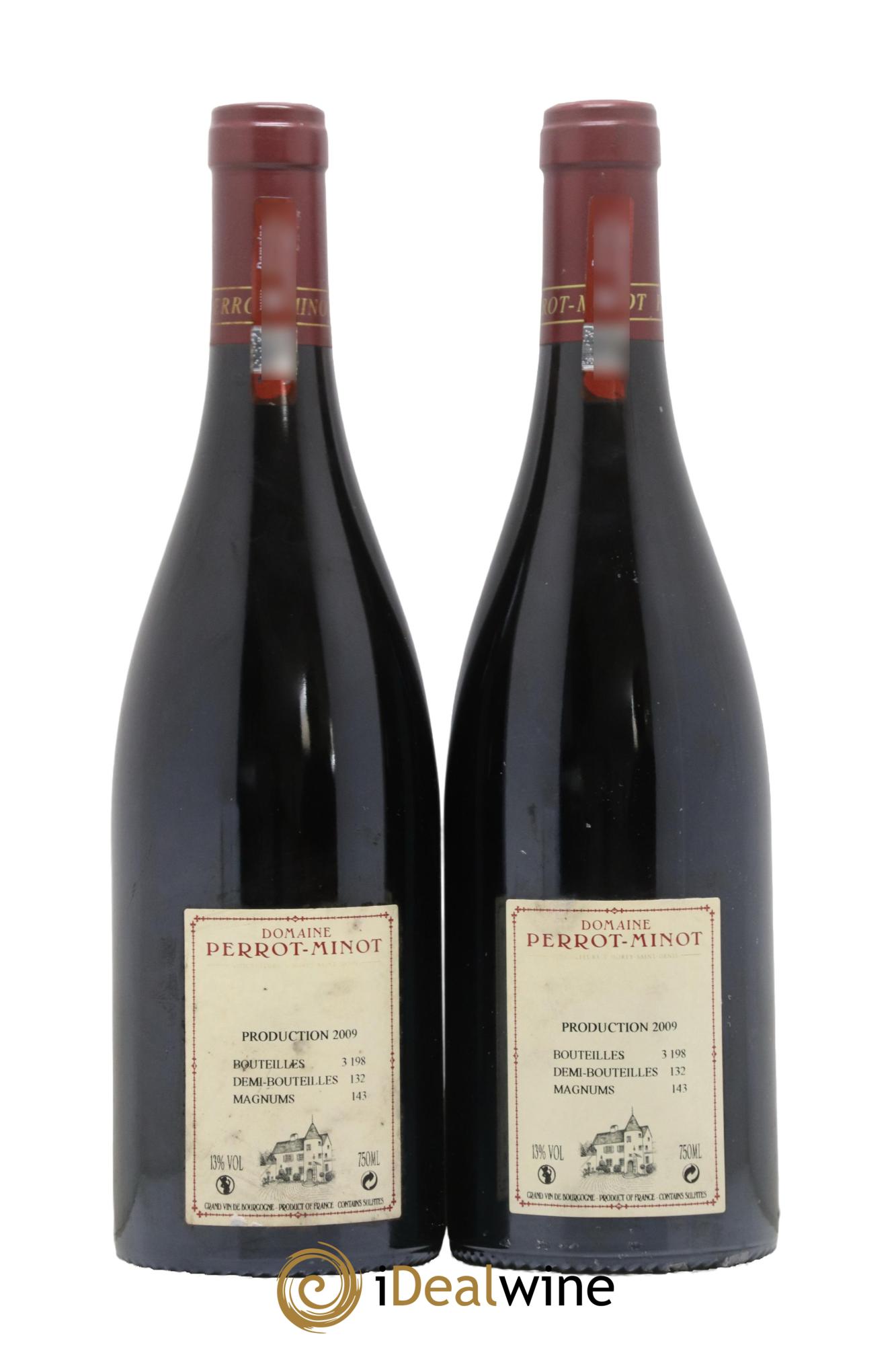 Nuits-Saint-Georges 1er Cru La Richemone Vieilles Vignes Perrot-Minot 2009 - Posten von 2 Flaschen - 1