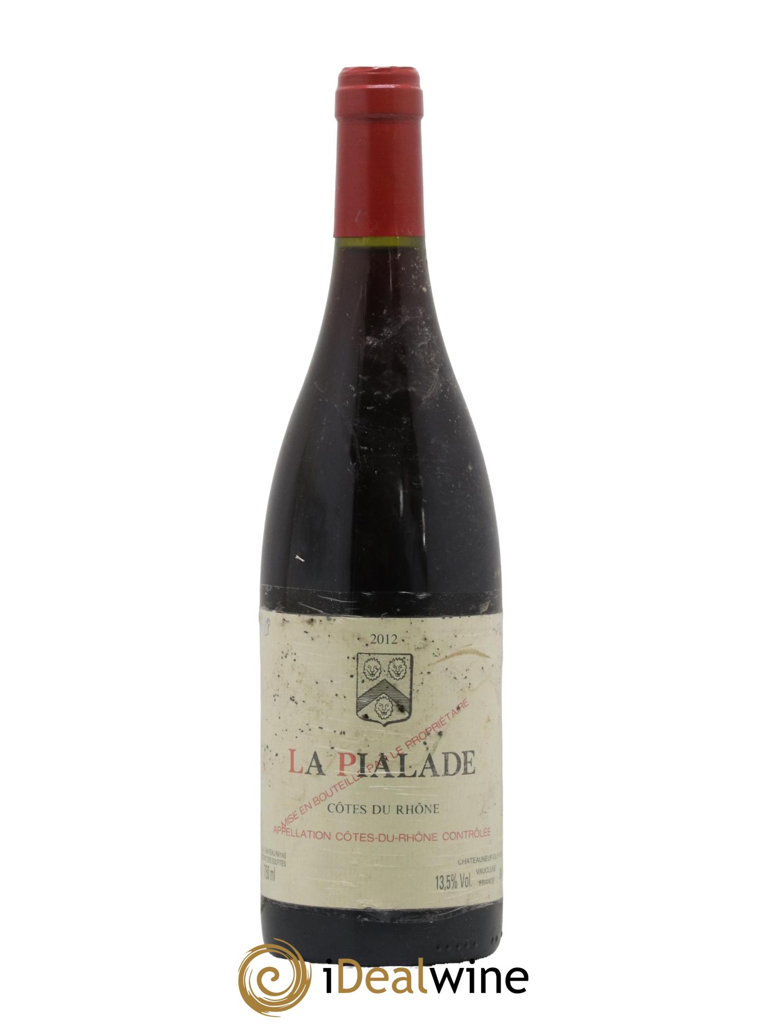 Côtes-du-Rhône La Pialade Emmanuel Reynaud 2012 - Lot de 1 bouteille - 0