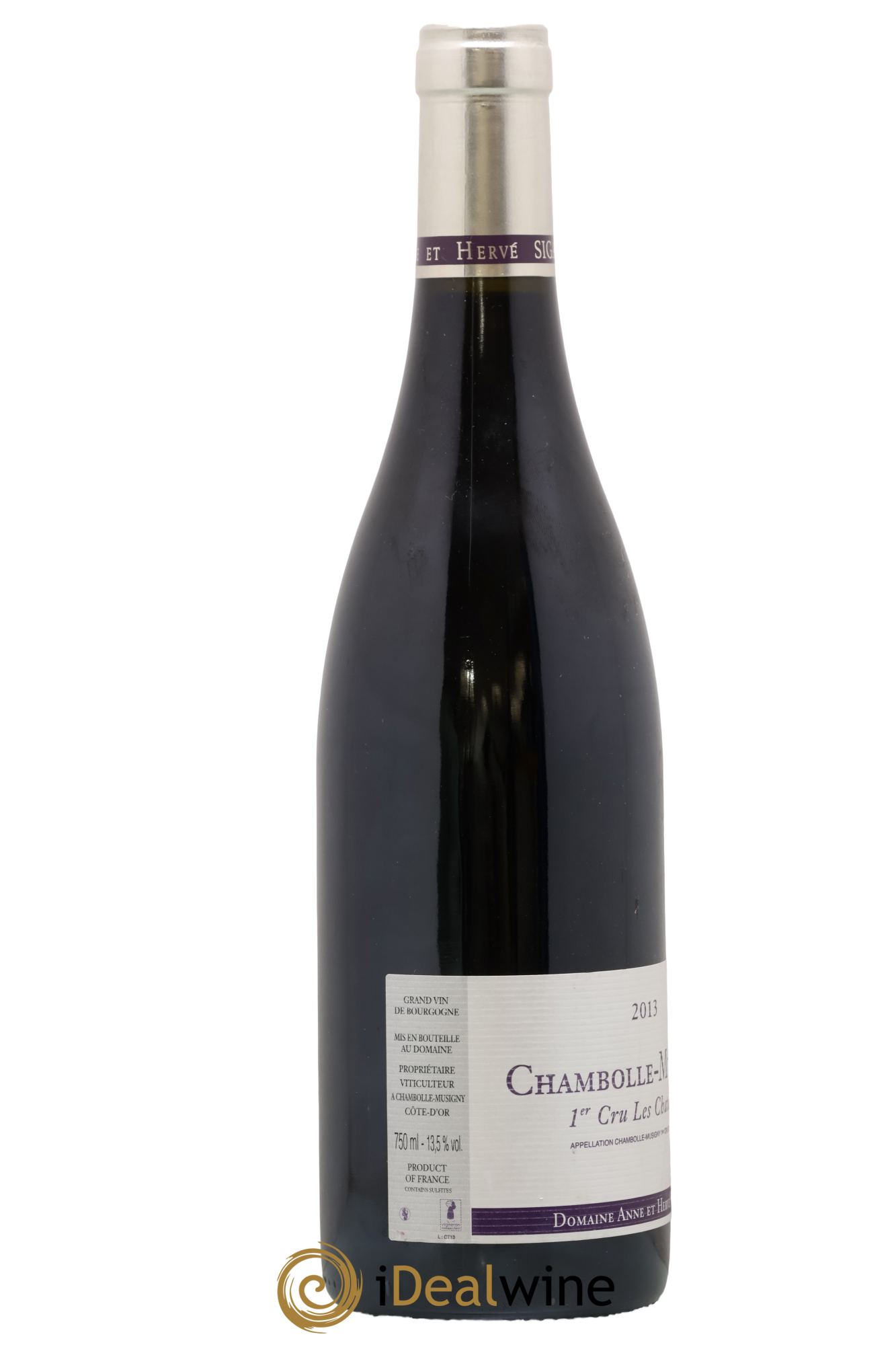 Chambolle-Musigny 1er Cru Les Chatelots Anne et Hervé Sigaut (Domaine) 2013 - Lote de 1 botella - 1