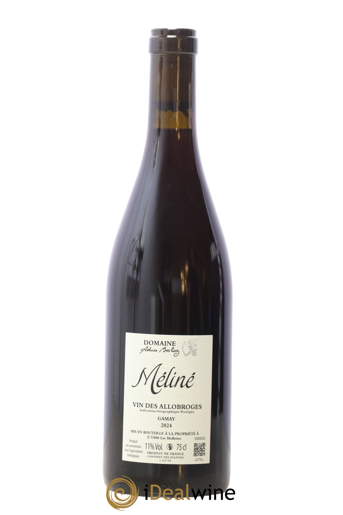 Vin des Allobroges Méliné Adrien Berlioz 2024 - Posten von 1 Flasche - 1