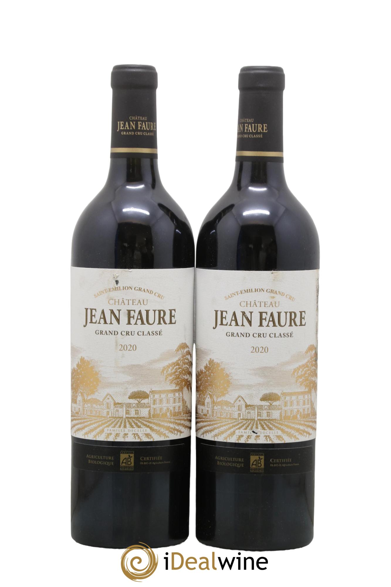 Château Jean Faure Grand Cru Classé 2020 - Lotto di 2 bottiglie - 0