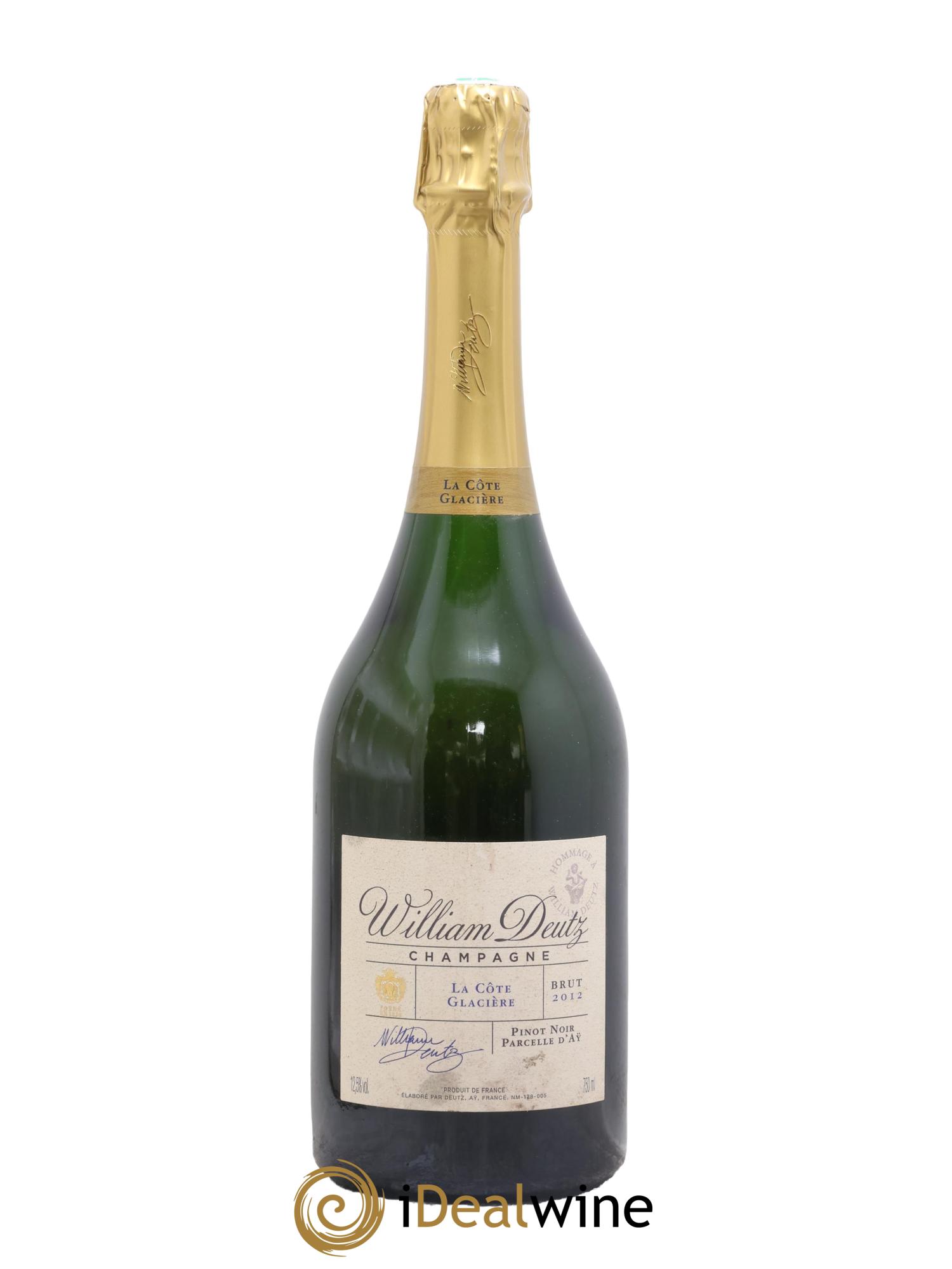 La Côte Glacière Brut Deutz 2012 - Lot de 1 bouteille - 0