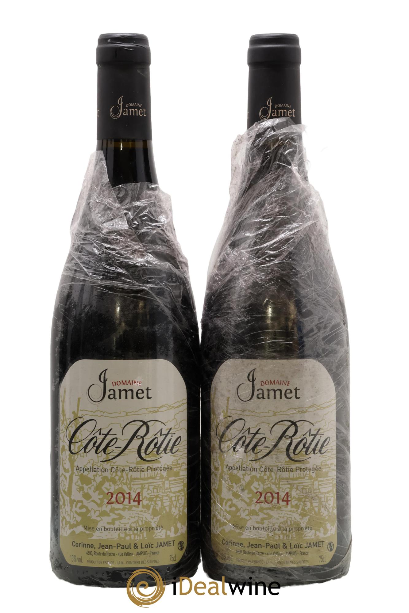 Côte-Rôtie Jamet (Domaine) 2014 - Lot de 2 bouteilles - 0