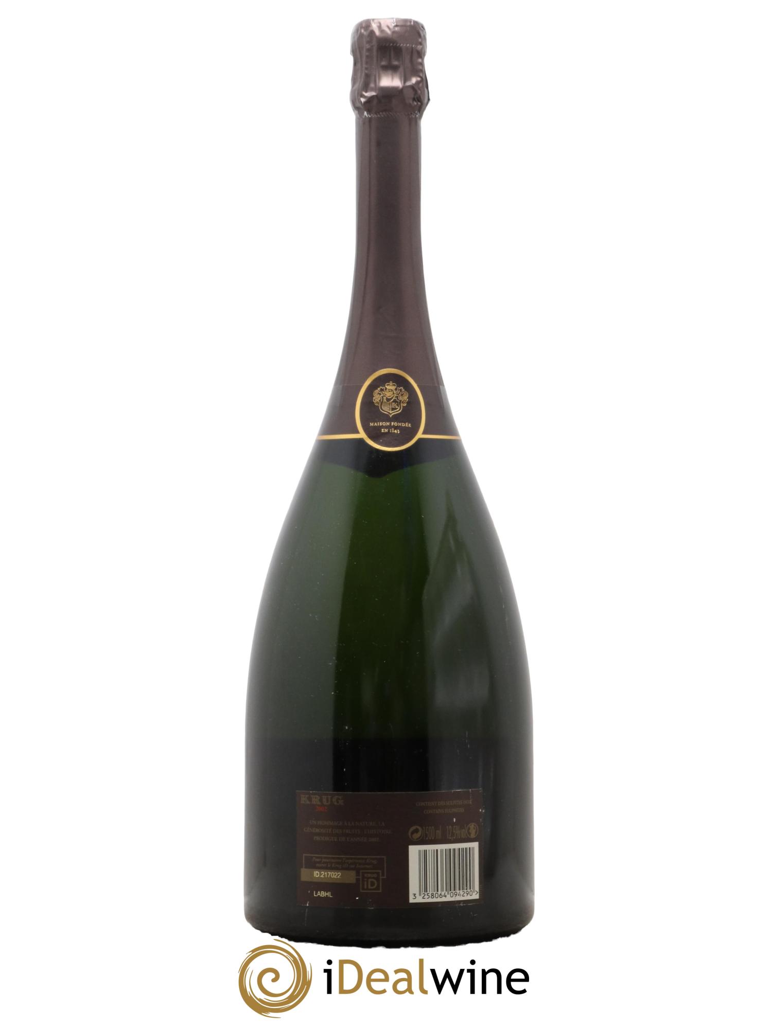 Vintage Krug 2002 - Lot de 1 magnum - 1