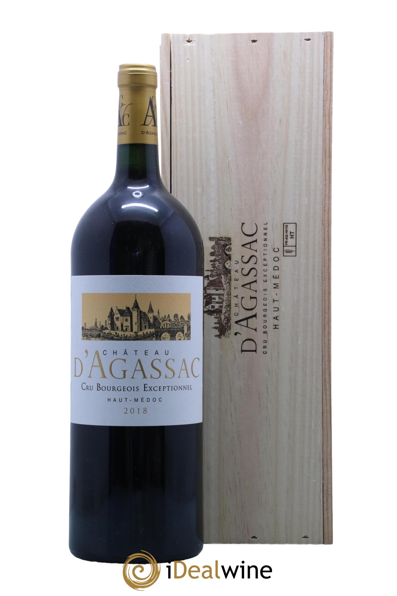 Château d' Agassac Cru Bourgeois 2018 - Lot de 1 magnum - 0