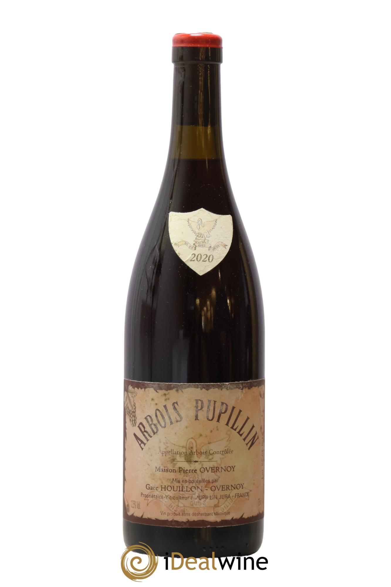 Arbois Pupillin Poulsard (cire rouge) Overnoy-Houillon (Domaine) 2020 - Lot of 1 bottle - 0