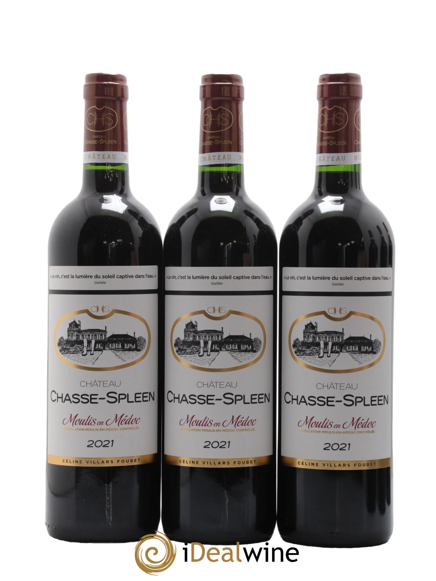 Château Chasse Spleen  2021 - Lot de 6 bouteilles - 1