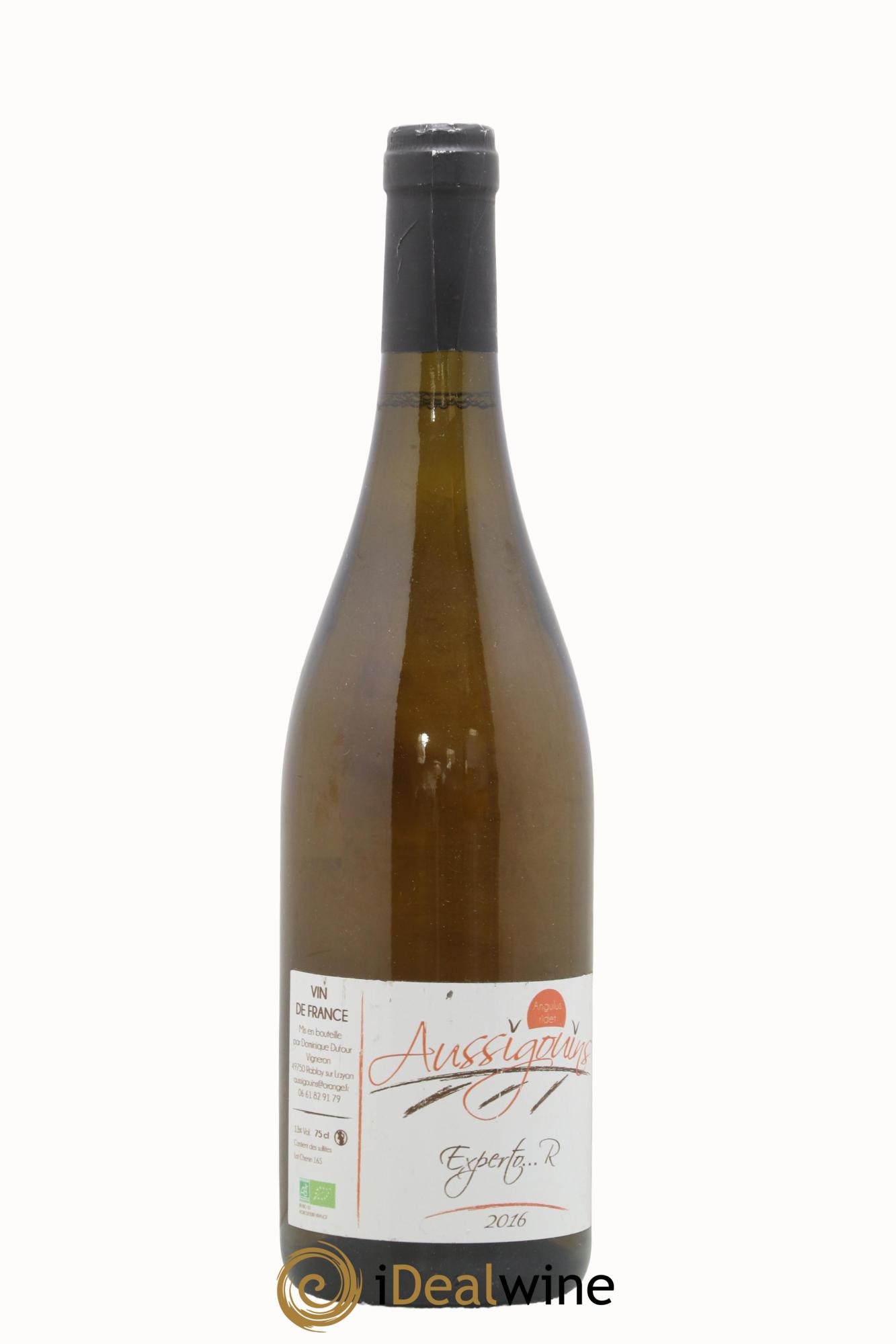 Vin de France Experto R Les Aussigouins Dominique Dufour 2016 - Lot de 1 bouteille - 0