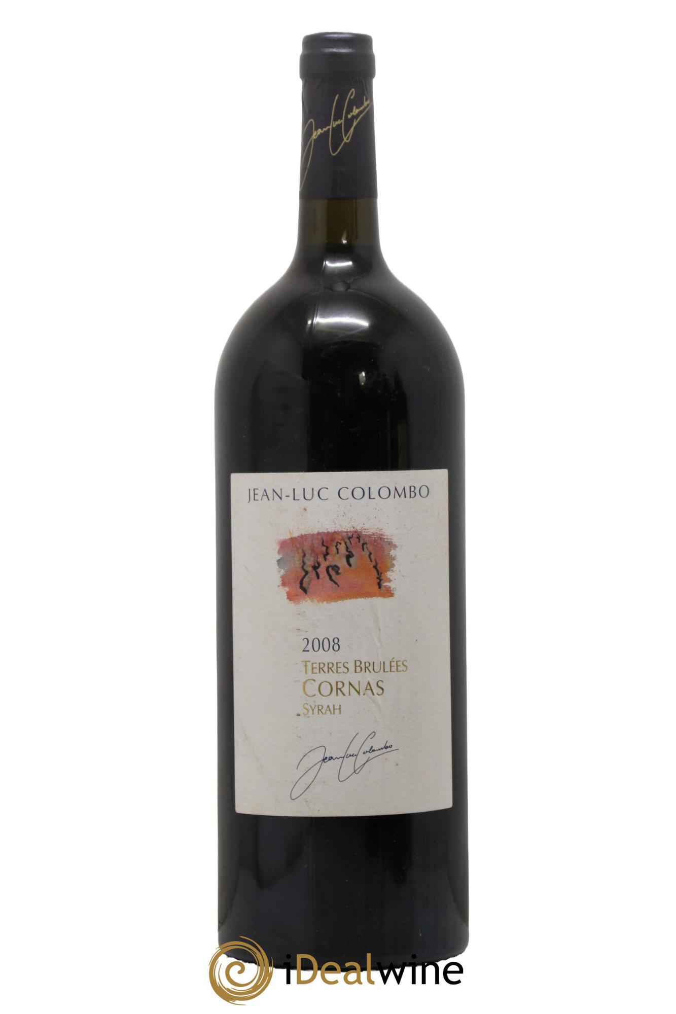 Cornas Terres Brûlées Jean-Luc Colombo 2008 - Lot of 1 magnum - 0
