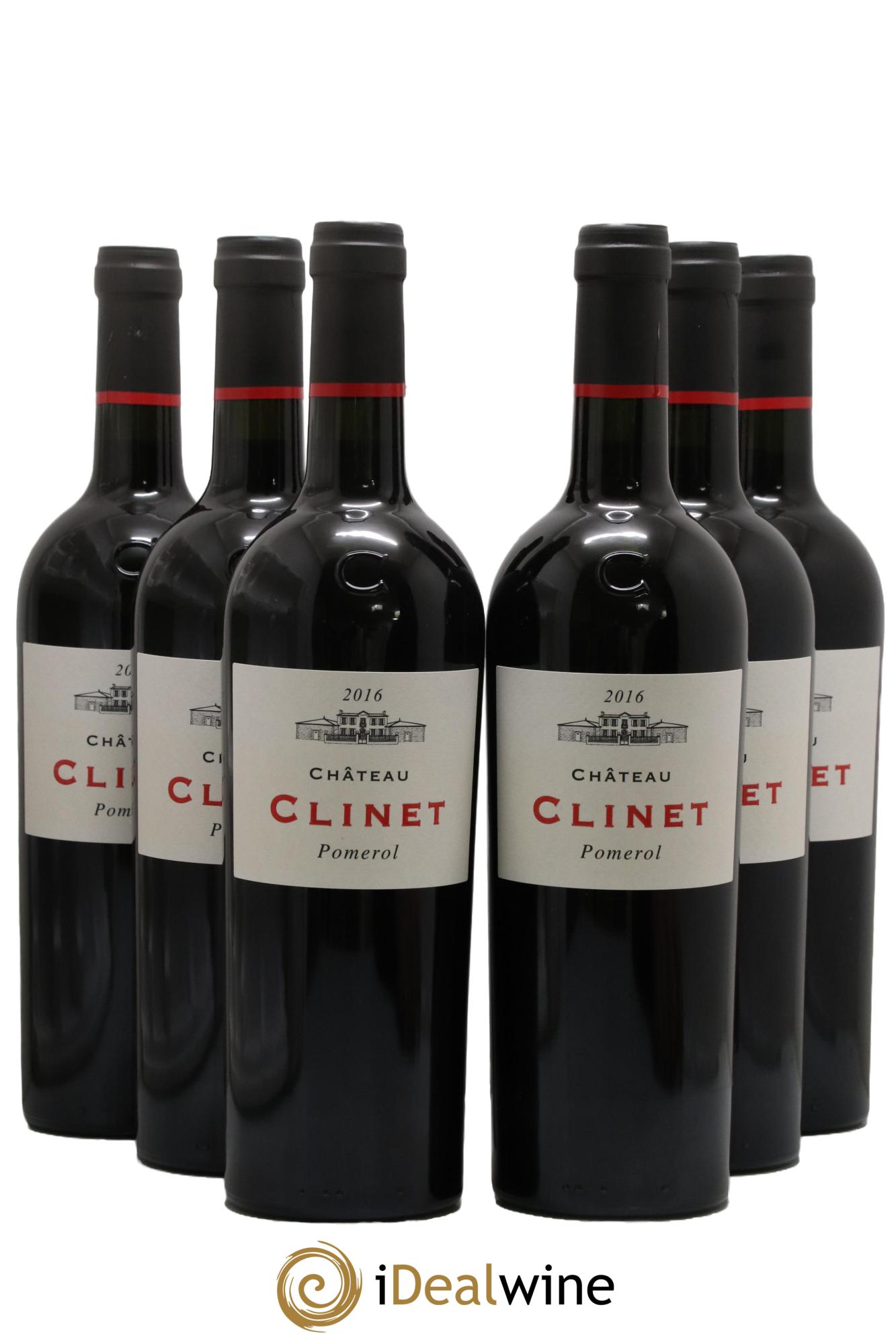 Château Clinet 2016 - Posten von 6 Flaschen - 0