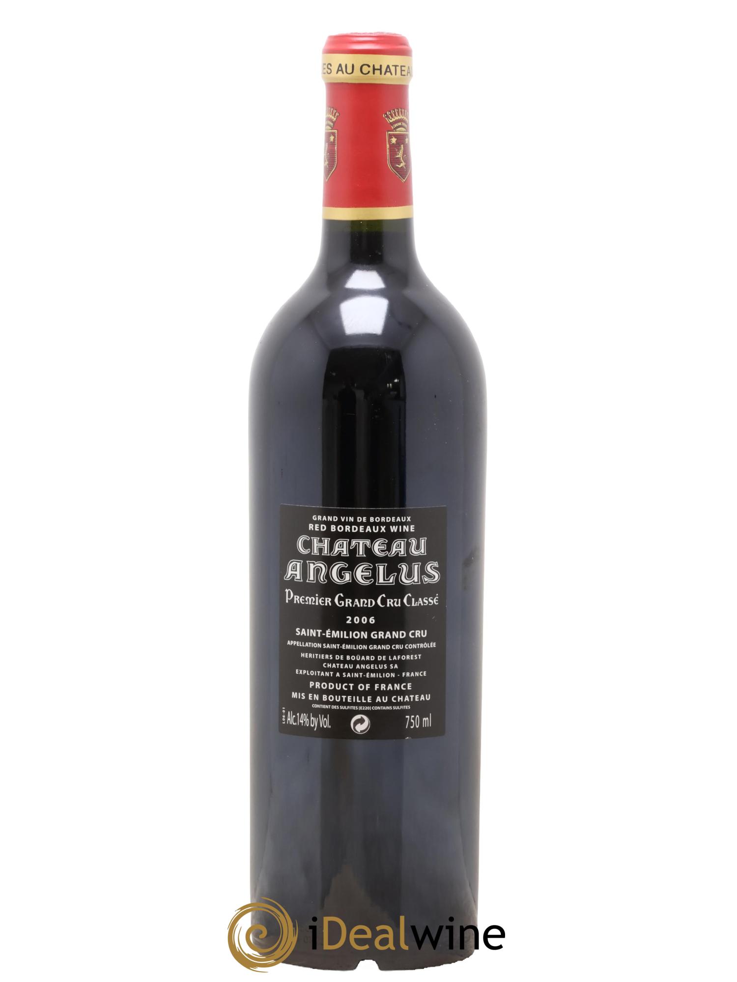 Château Angélus 1er Grand Cru Classé A 2006 - Lot of 1 bottle - 1