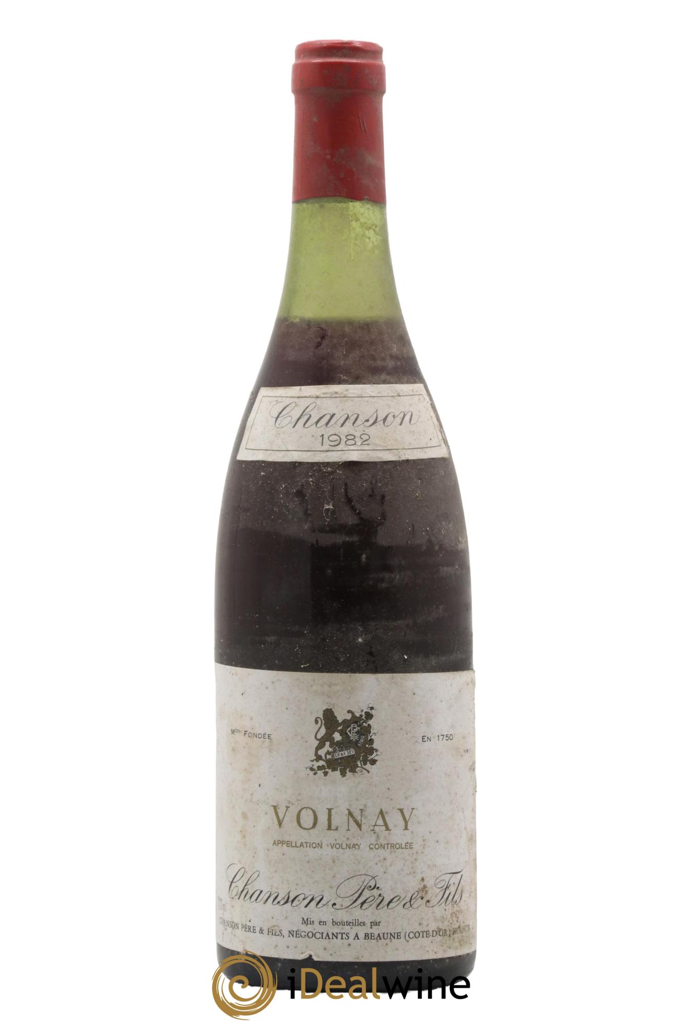 Volnay Chanson 1982 - Lot de 1 bouteille - 0