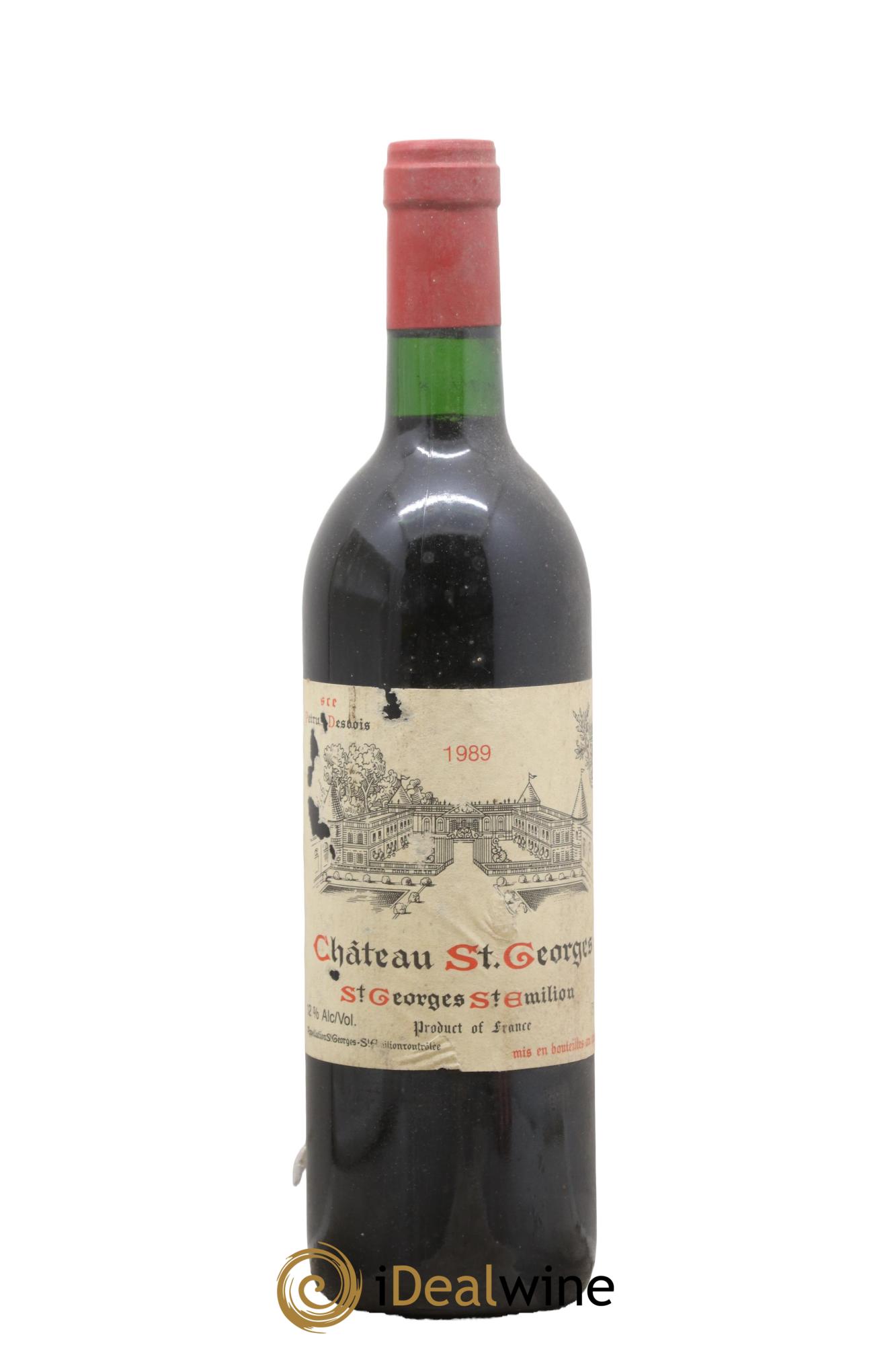 Château Saint-Georges 1989 - Lot of 1 bottle - 0