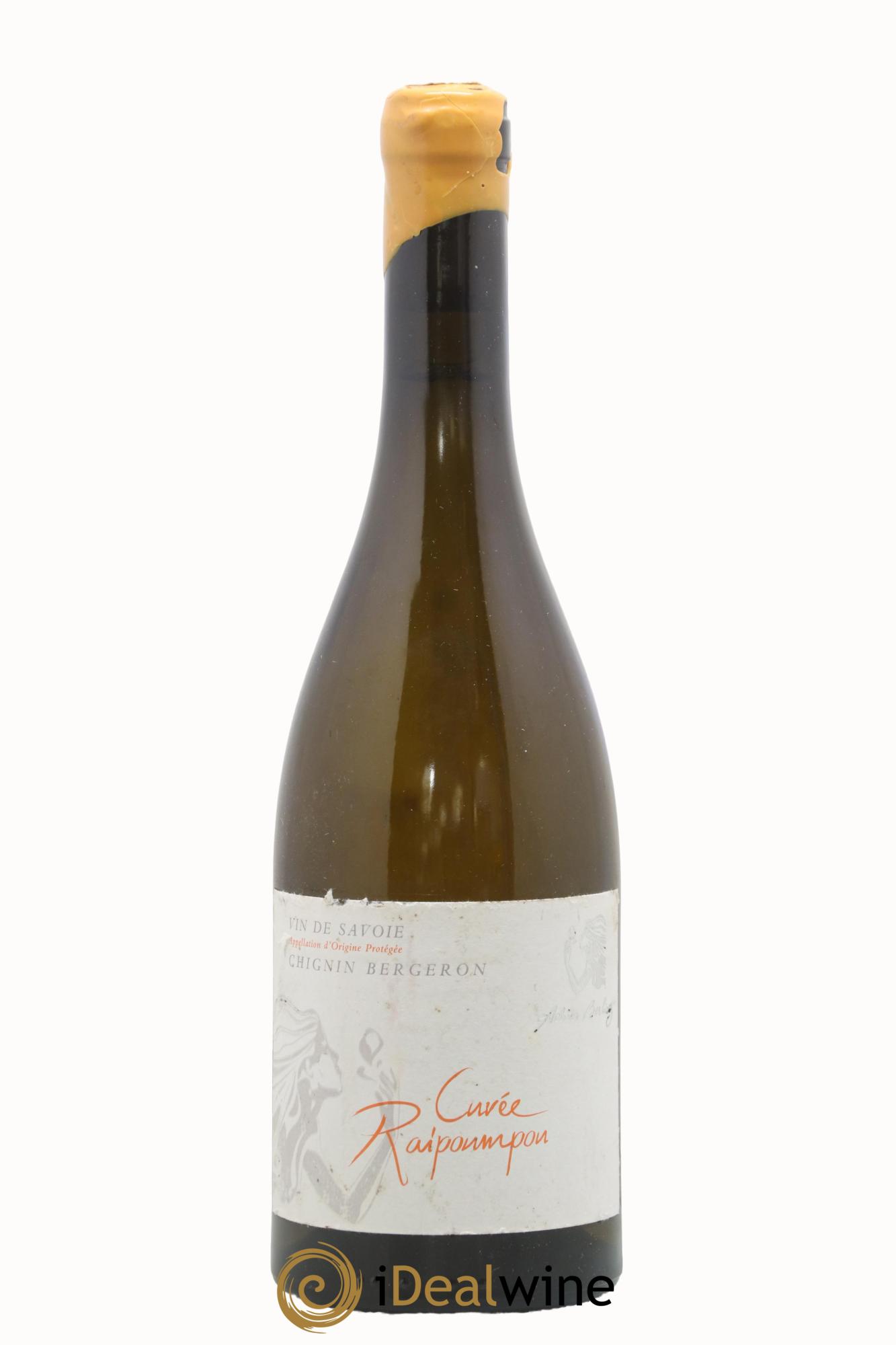 Vin de Savoie Chignin-Bergeron Raipoumpou Adrien Berlioz 2019 - Posten von 1 Flasche - 0