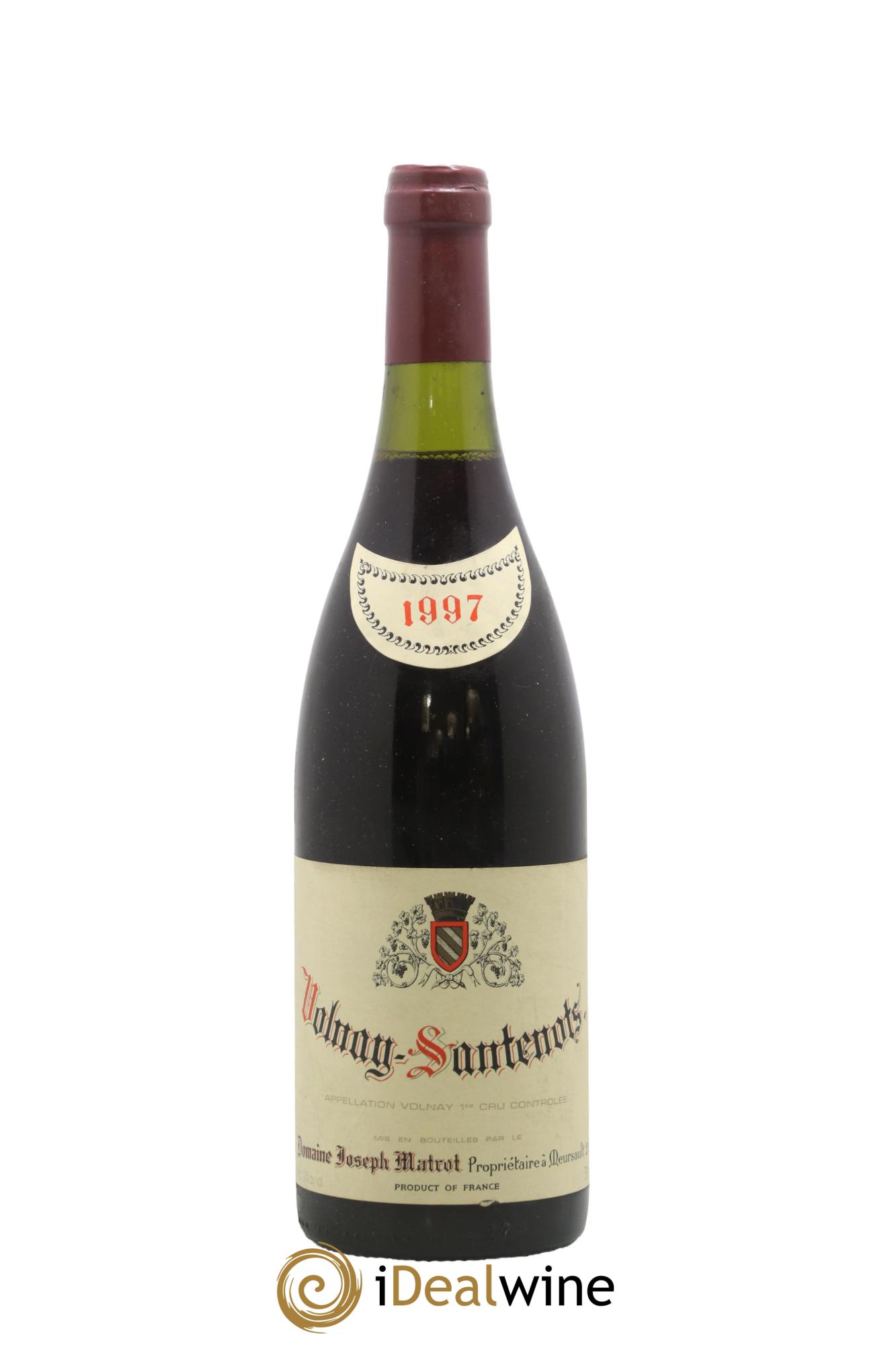 Volnay 1er Cru Santenots Matrot (Domaine) 1997 - Lot de 1 bouteille - 0