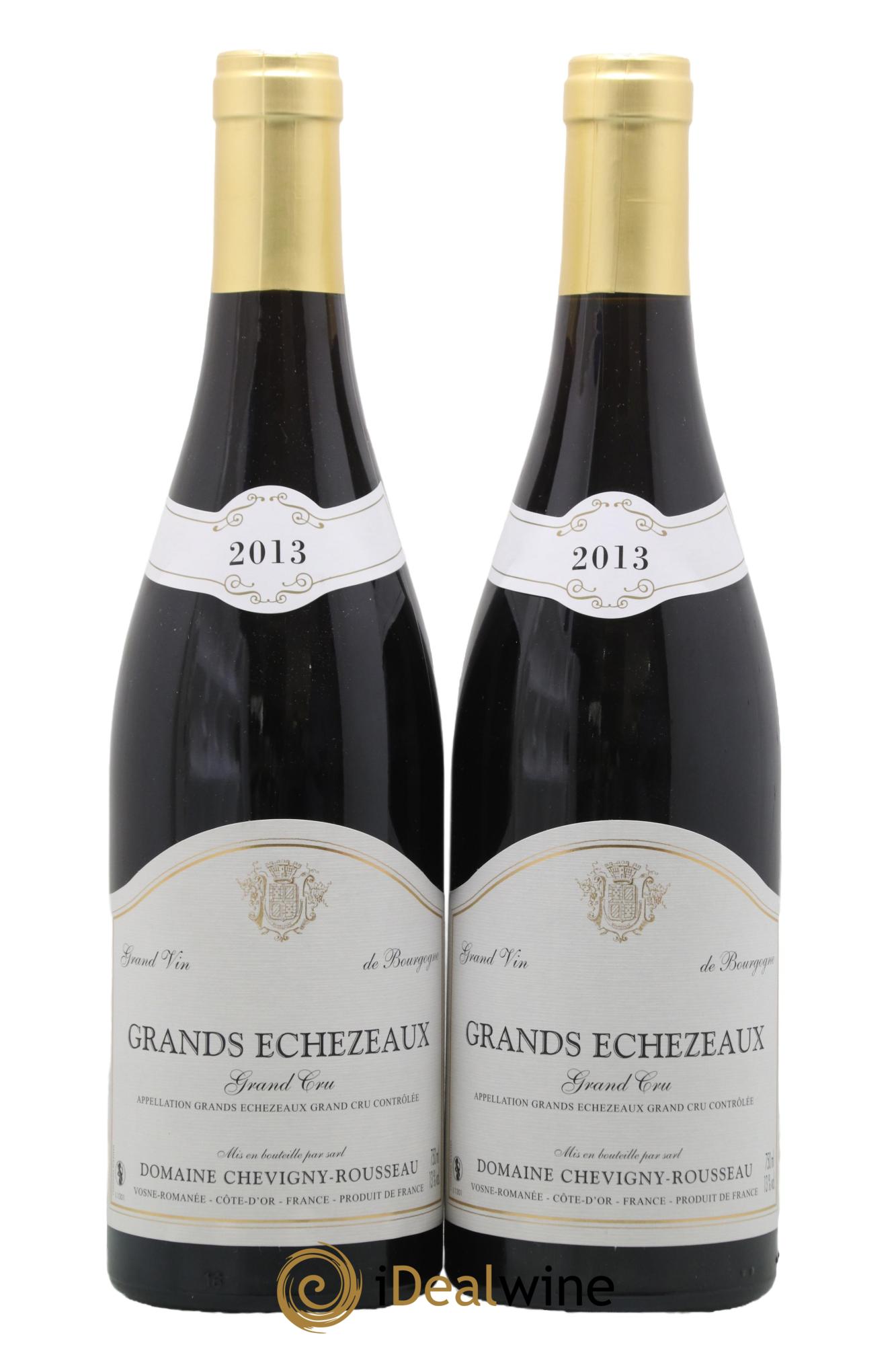 Grands-Echezeaux Grand Cru Domaine Chevigny-Rousseau 2013 - Lot de 2 bouteilles - 0