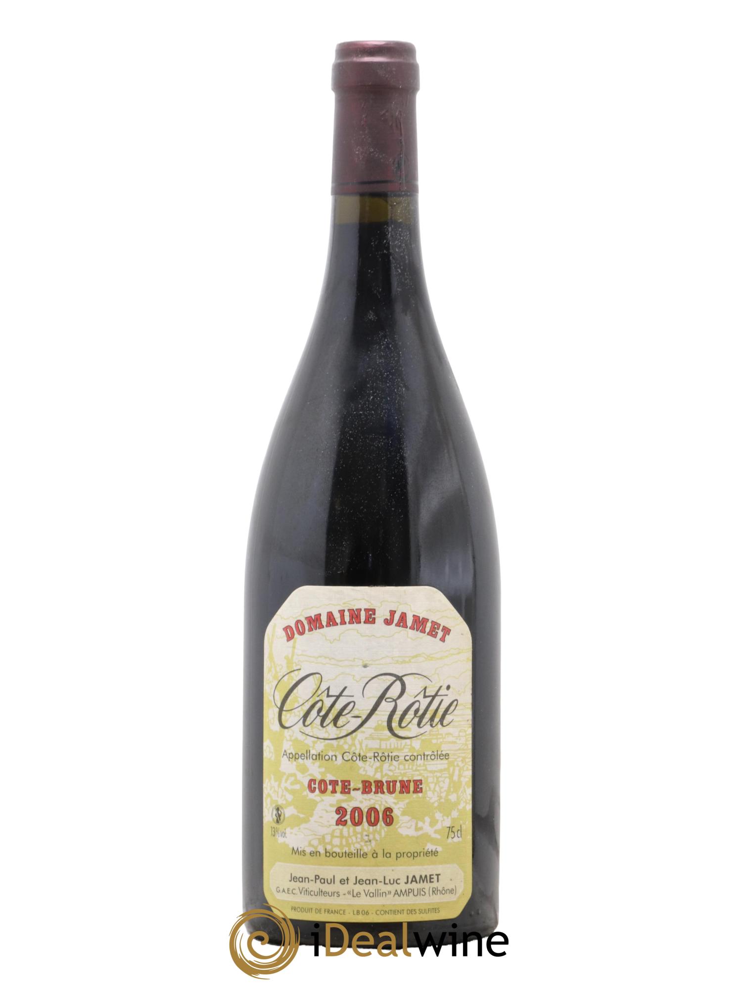 Côte-Rôtie Côte Brune Jamet (Domaine) 2006 - Lotto di 1 bottiglia - 0