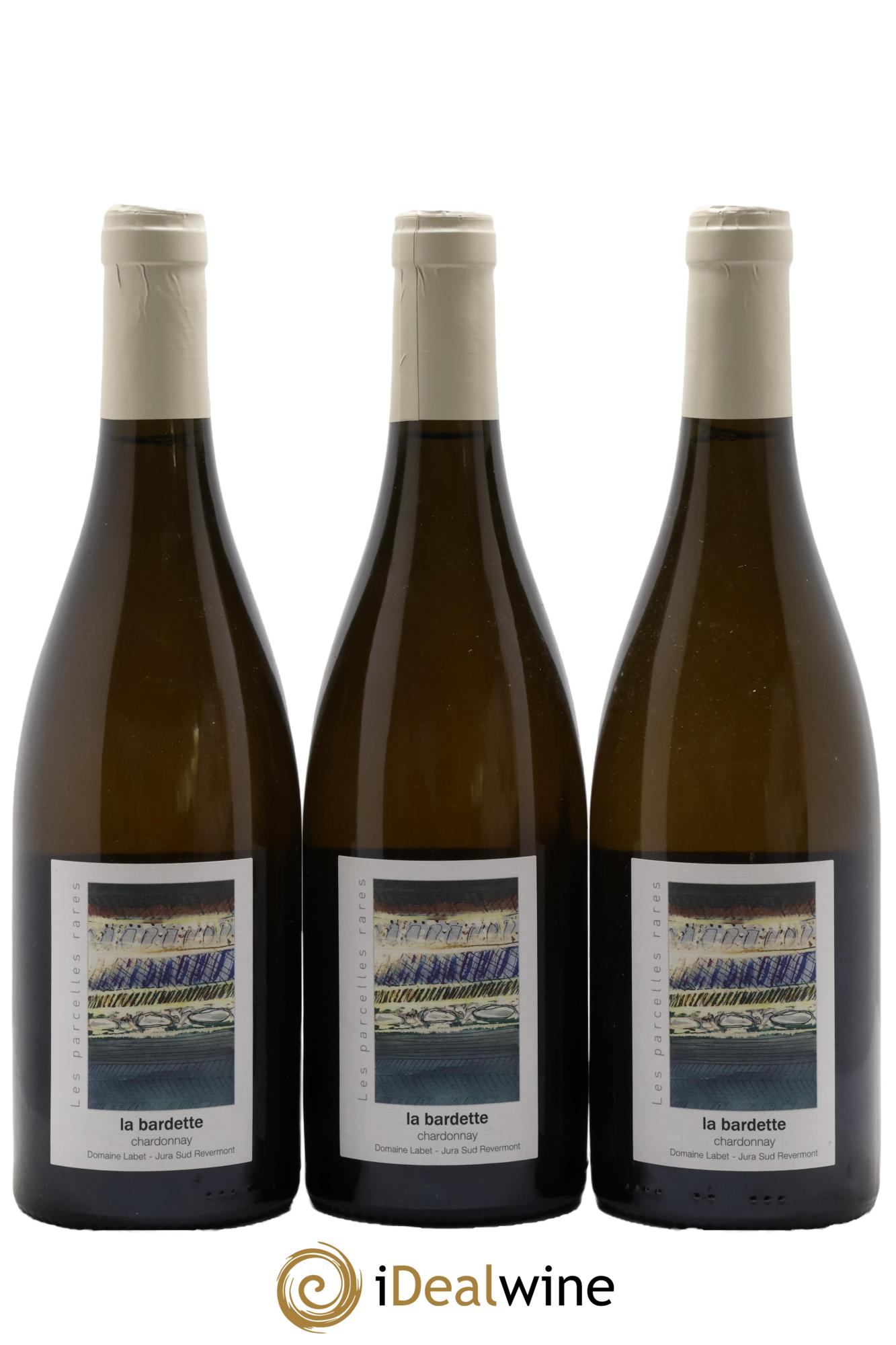 Côtes du Jura Elevage Long Chardonnay La Bardette Romain - Julien - Charline Labet 2015 - Lot de 3 bouteilles - 0