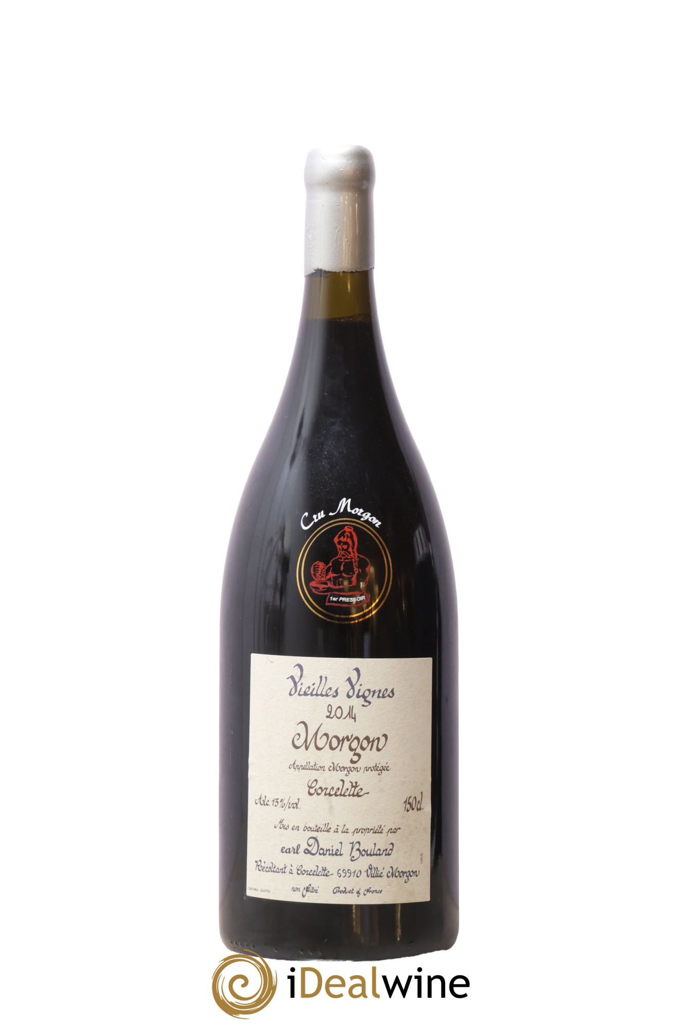Morgon Corcelette Vieilles Vignes Daniel Bouland (Domaine) 2014 - Lot de 1 magnum - 0