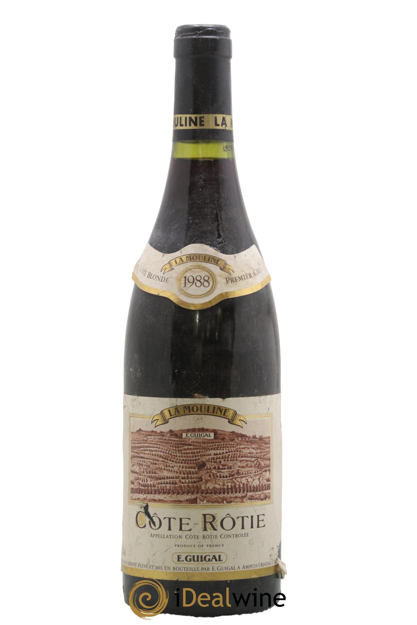 Côte-Rôtie La Mouline Guigal 1988 - Lot of 1 bottle - 0