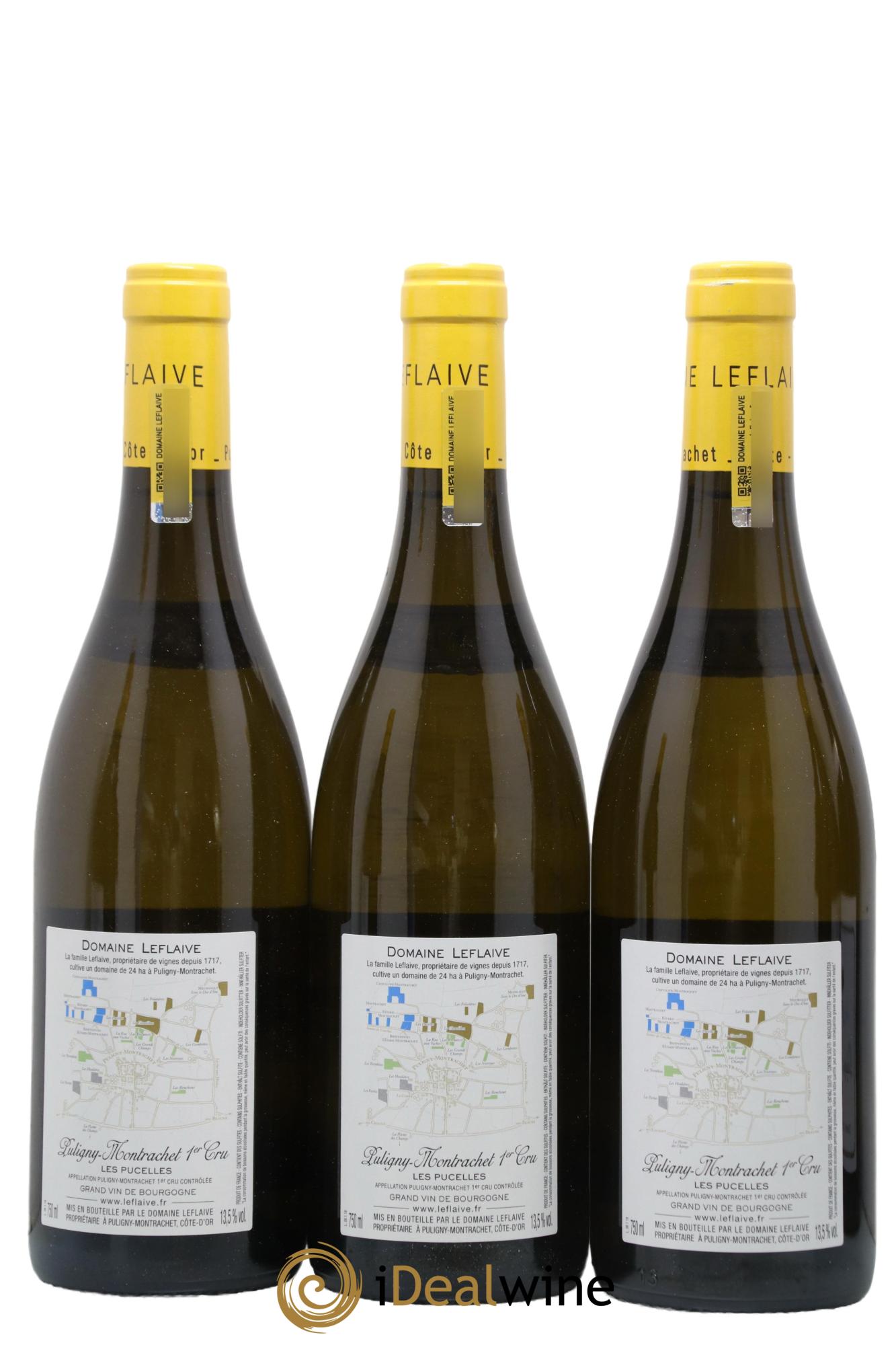 Puligny-Montrachet 1er Cru Les Pucelles Leflaive (Domaine) 2018 - Lot de 12 bouteilles - 6