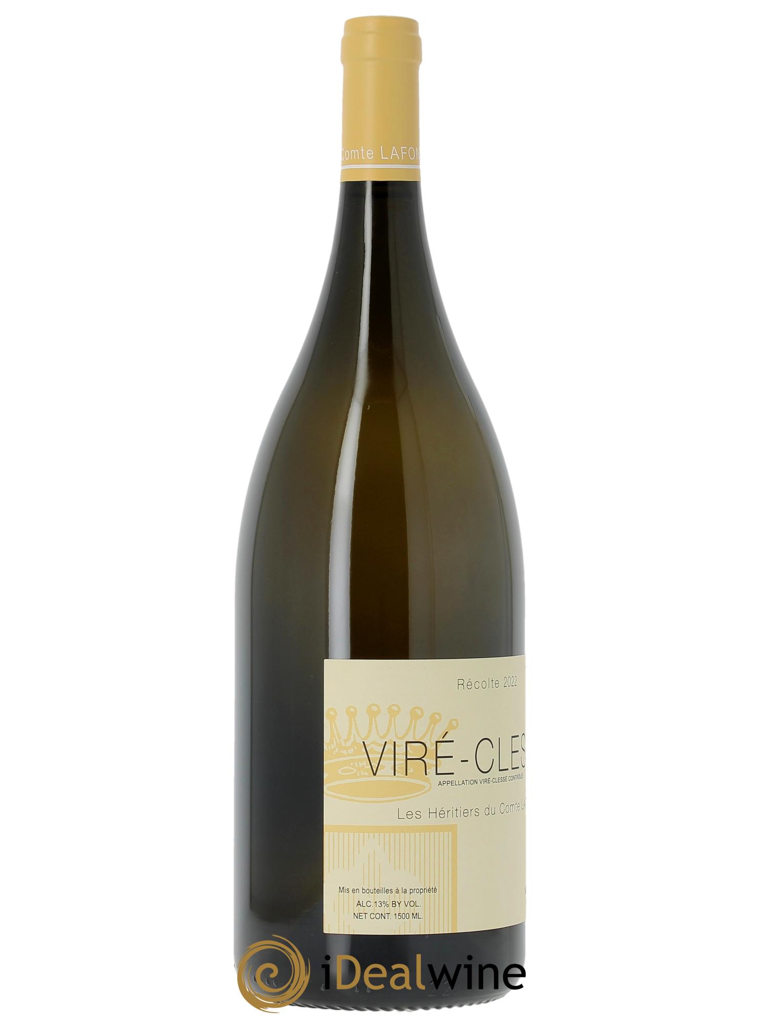 Viré-Clessé Héritiers du Comte Lafon (Domaine des) 2022 - Lot de 1 magnum - 1
